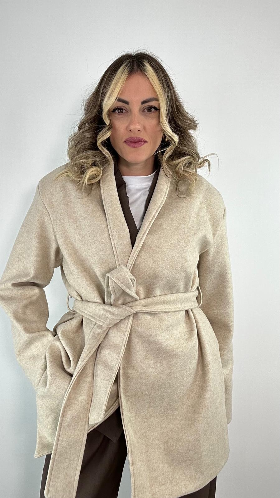 Cappotto 6758 - Beige Chiaro