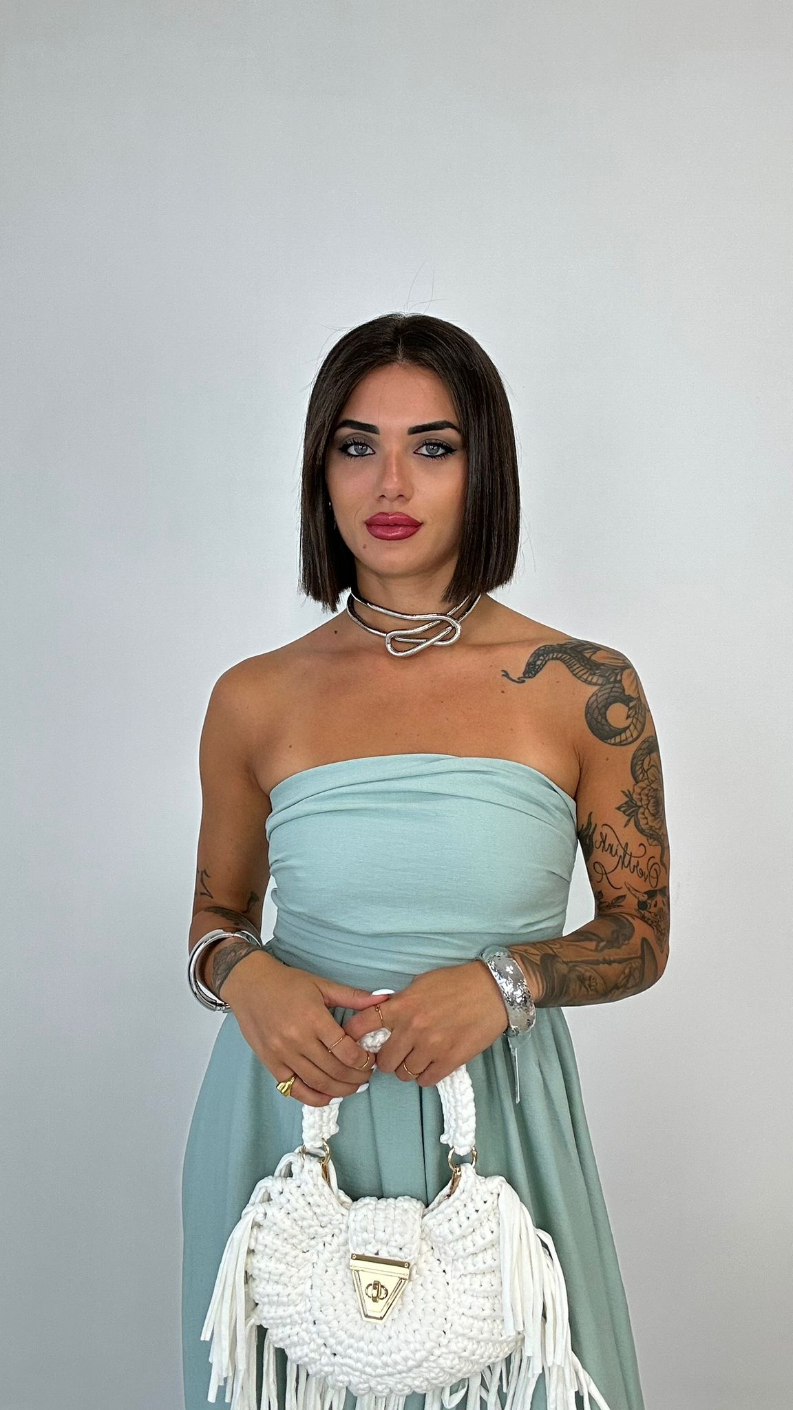 Abito Noemi - Verde Menta