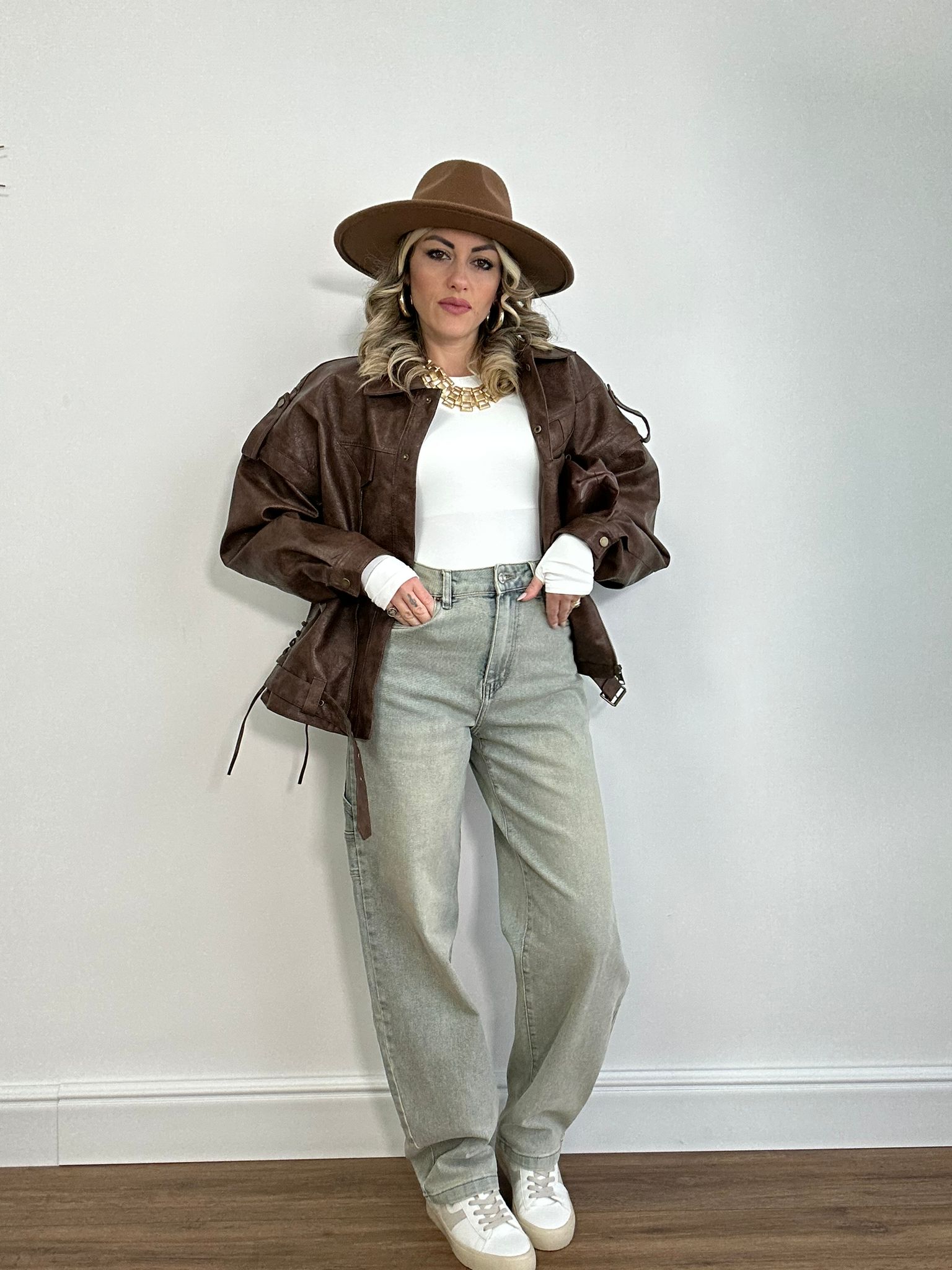 Jeans Wide Balloon 9376