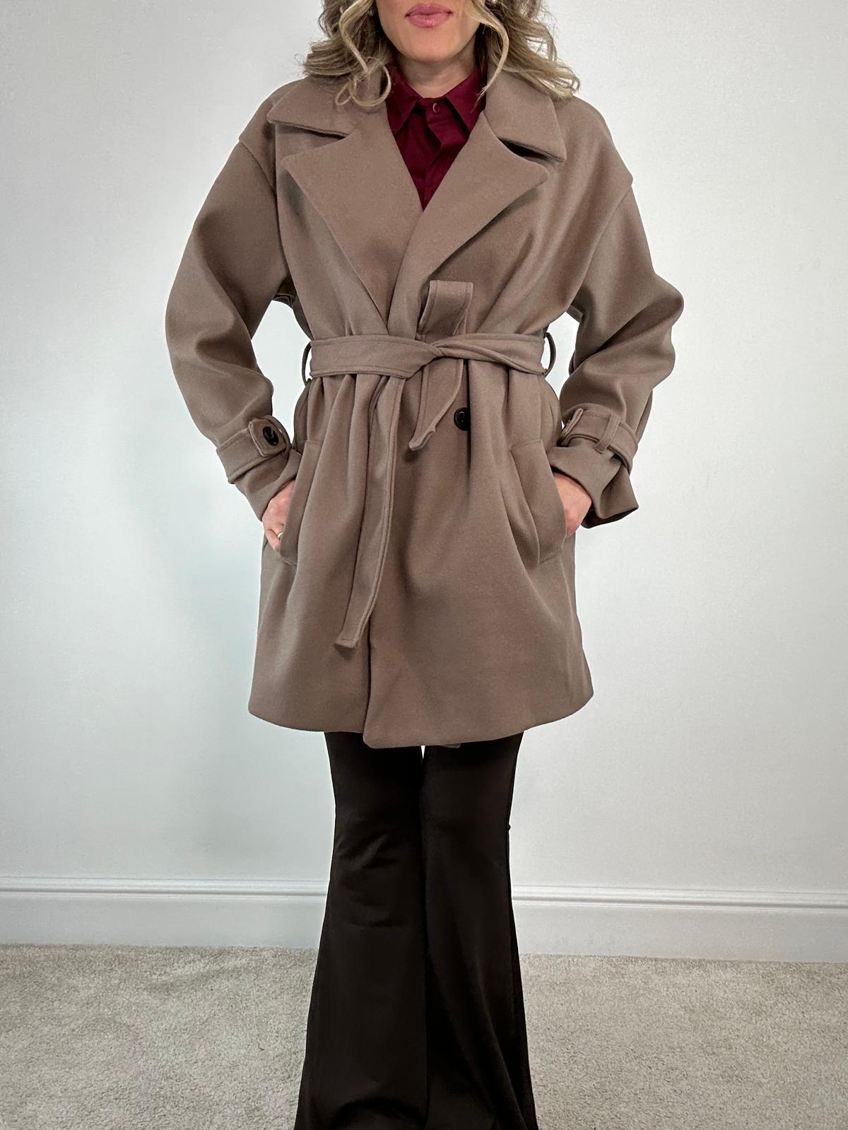 Cappotto M13381 - Fango