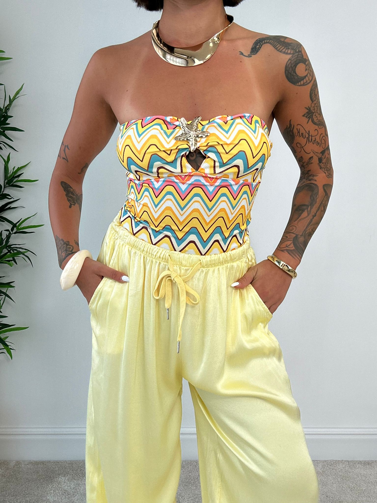 Pantalone Minori - Giallo