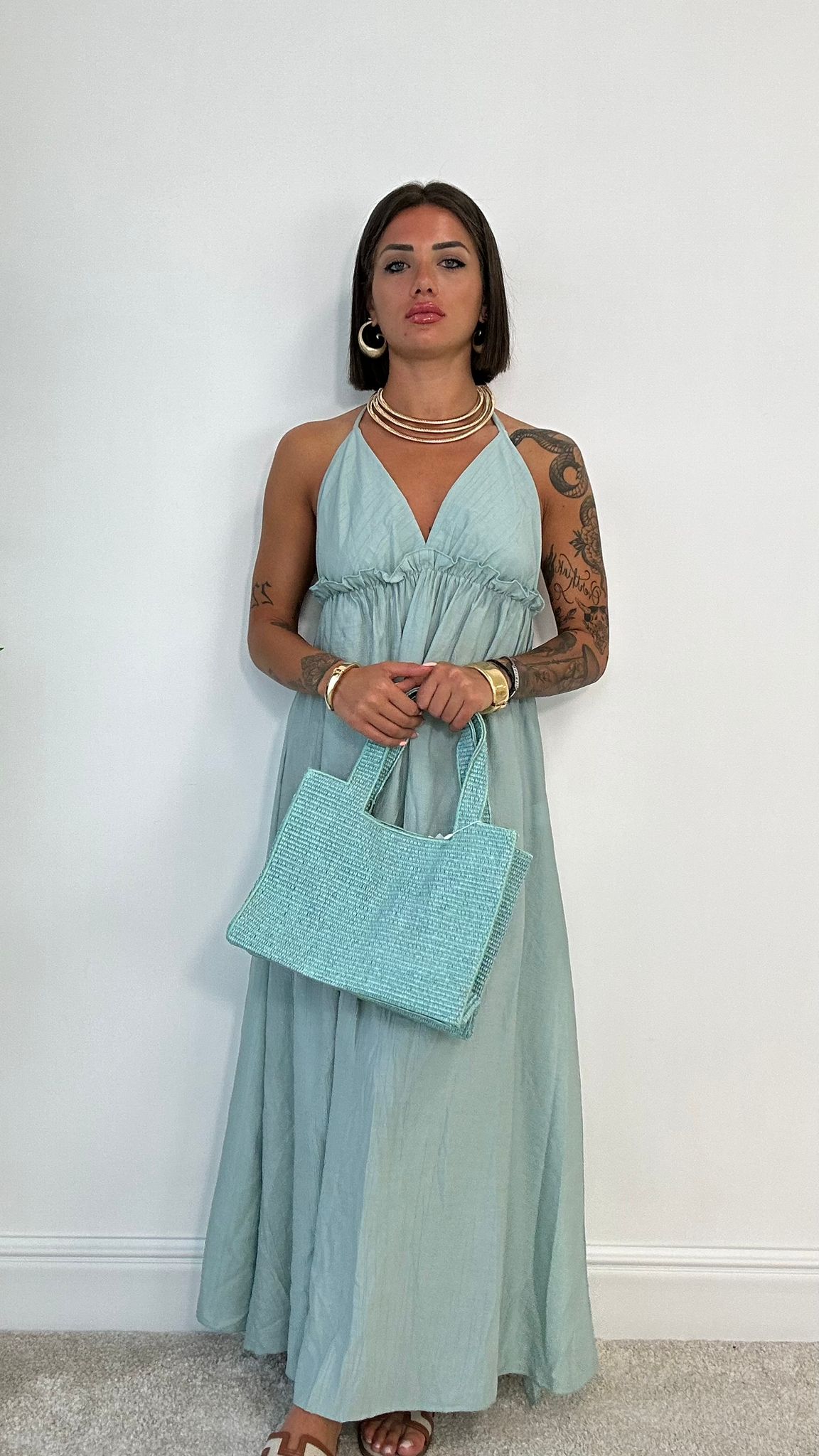 Abito Corinne - Verde menta