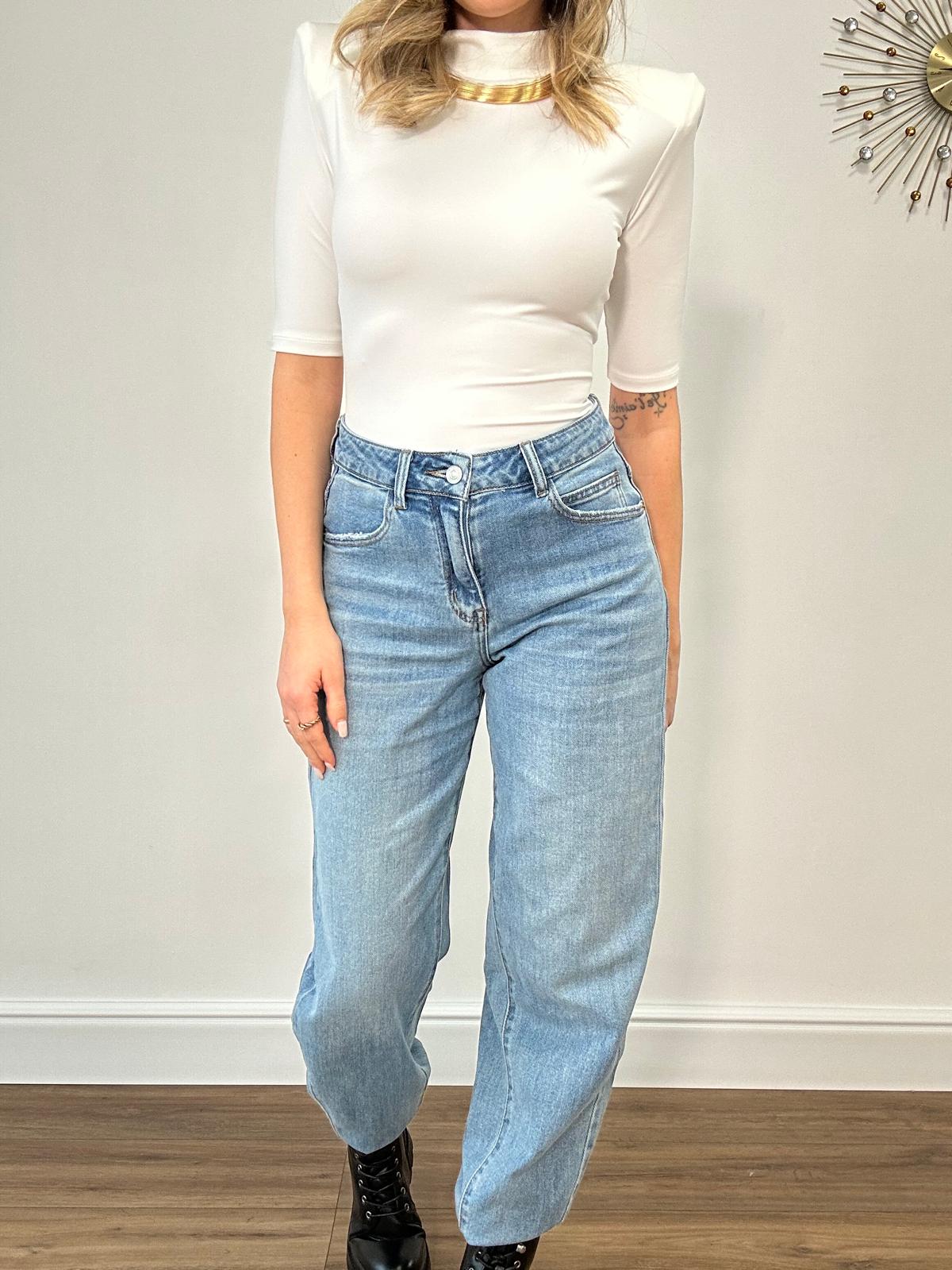 Jeans Ballon DT286 - Lavaggio chiaro