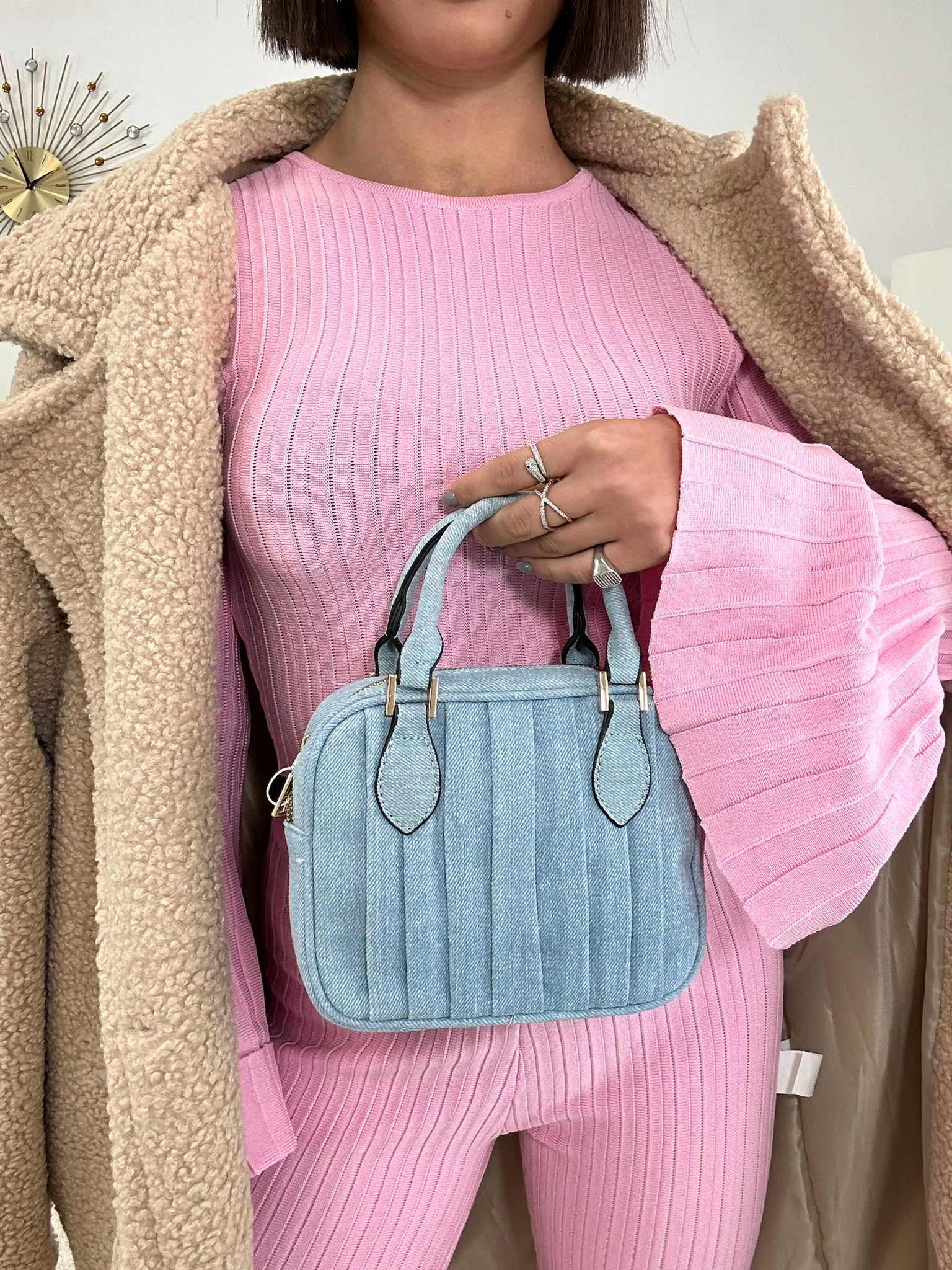 Mini sac Raffy - Denim