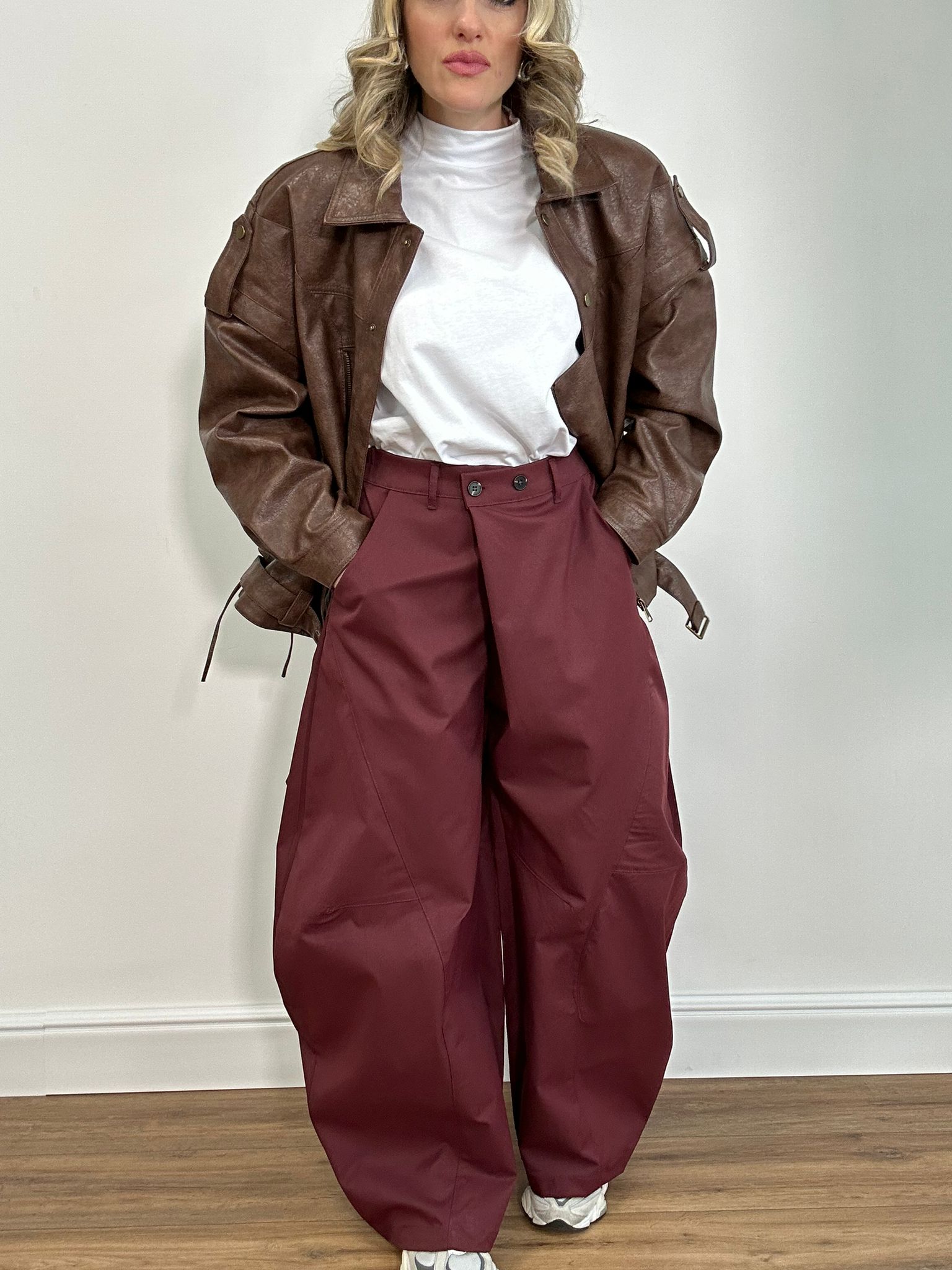 Pantalone 202618 - Bordeaux