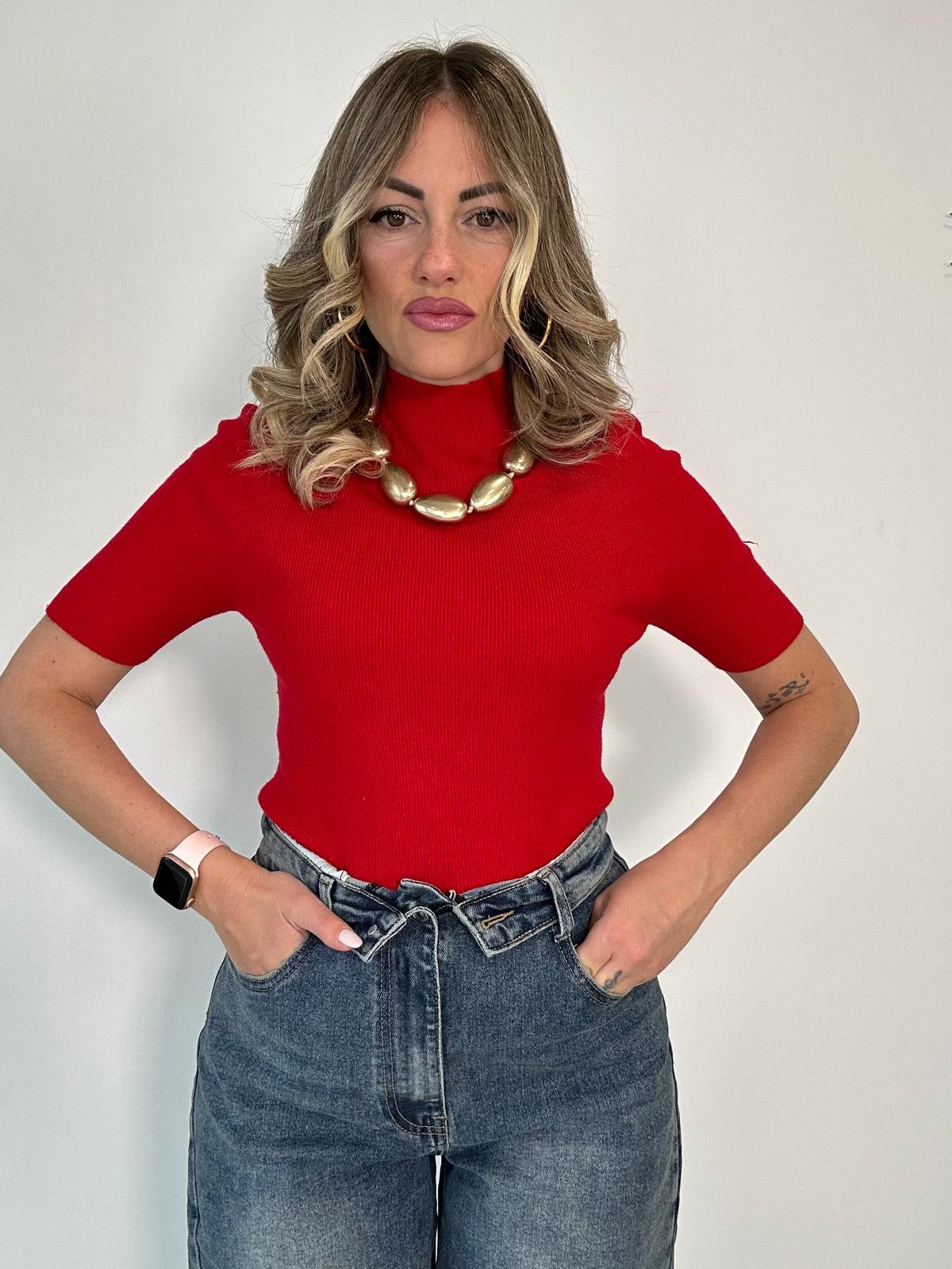 Maglioncino HS2524 - Rosso