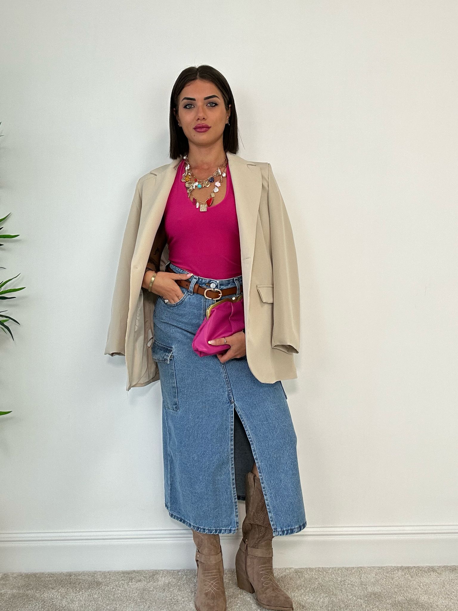 Jeansrock – Helle Waschung