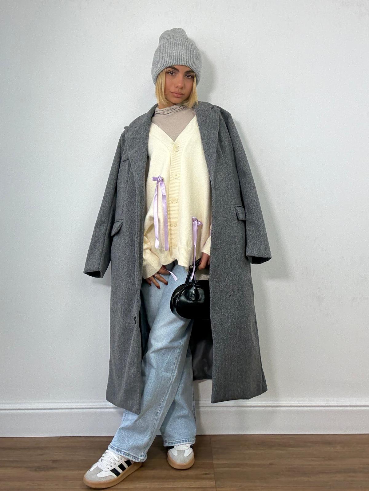 Cardigan 901 - Panna