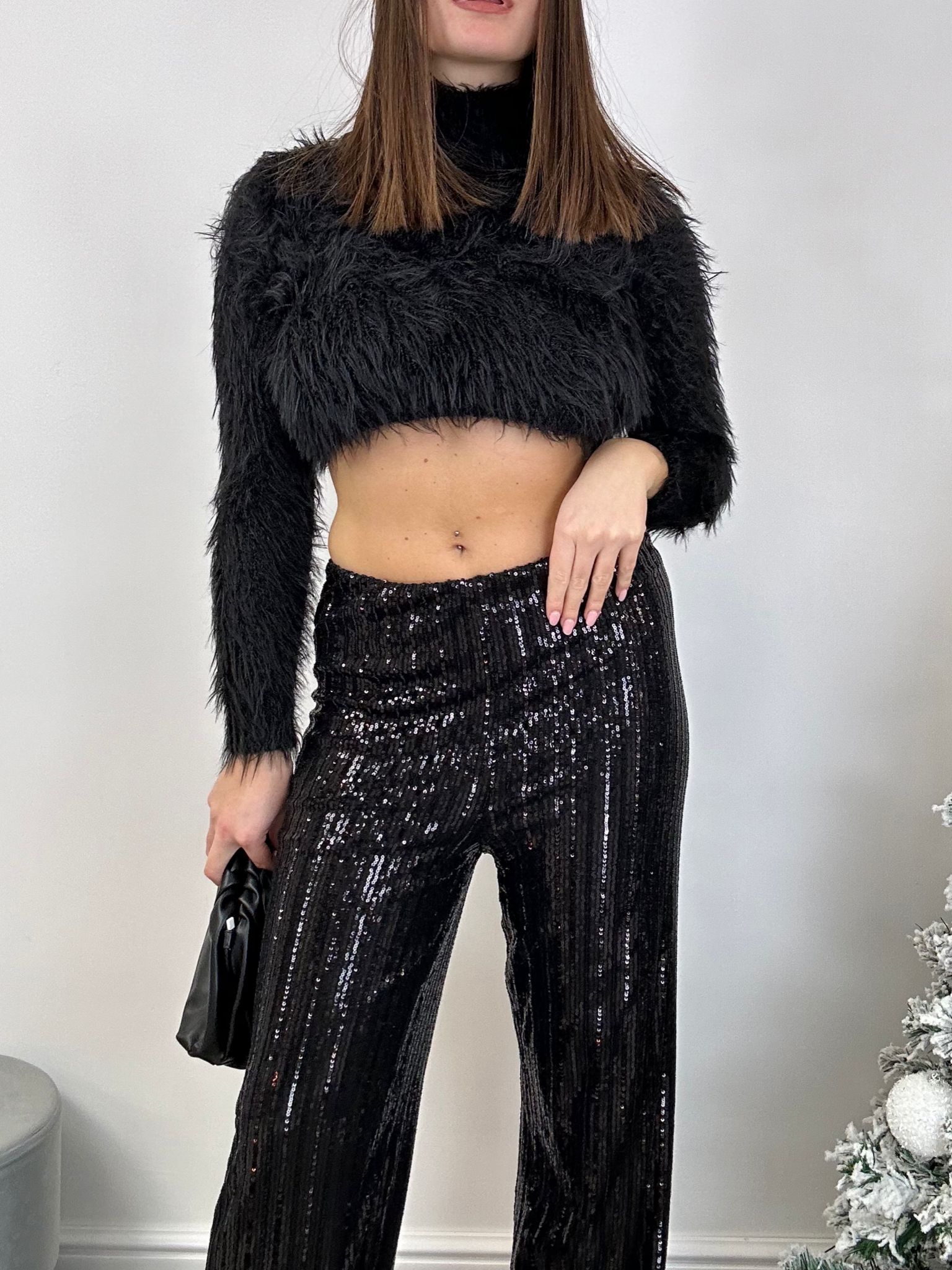 Pull court - Noir
