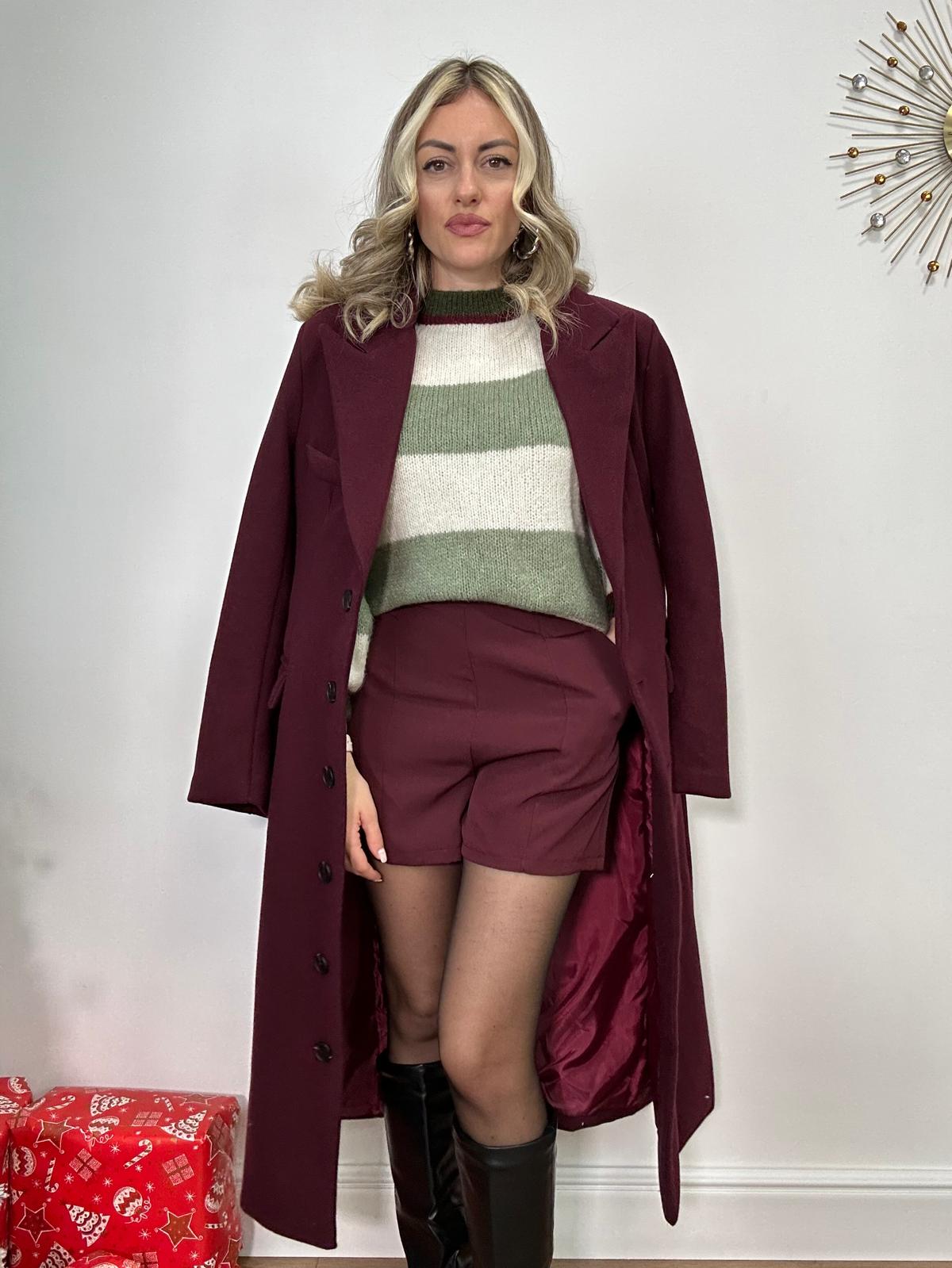 Maglione 3110 - Verde e Bianco