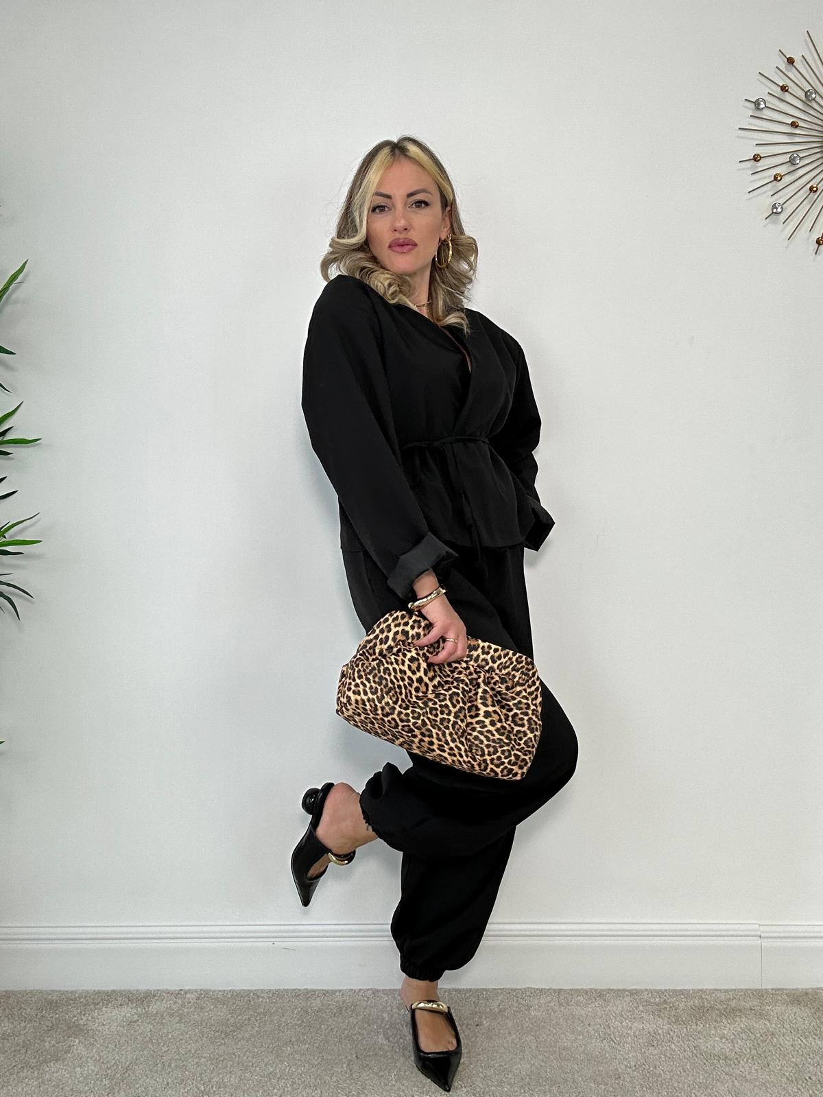 Coordinato 6699 (Giacca+ Pantalone) Nero
