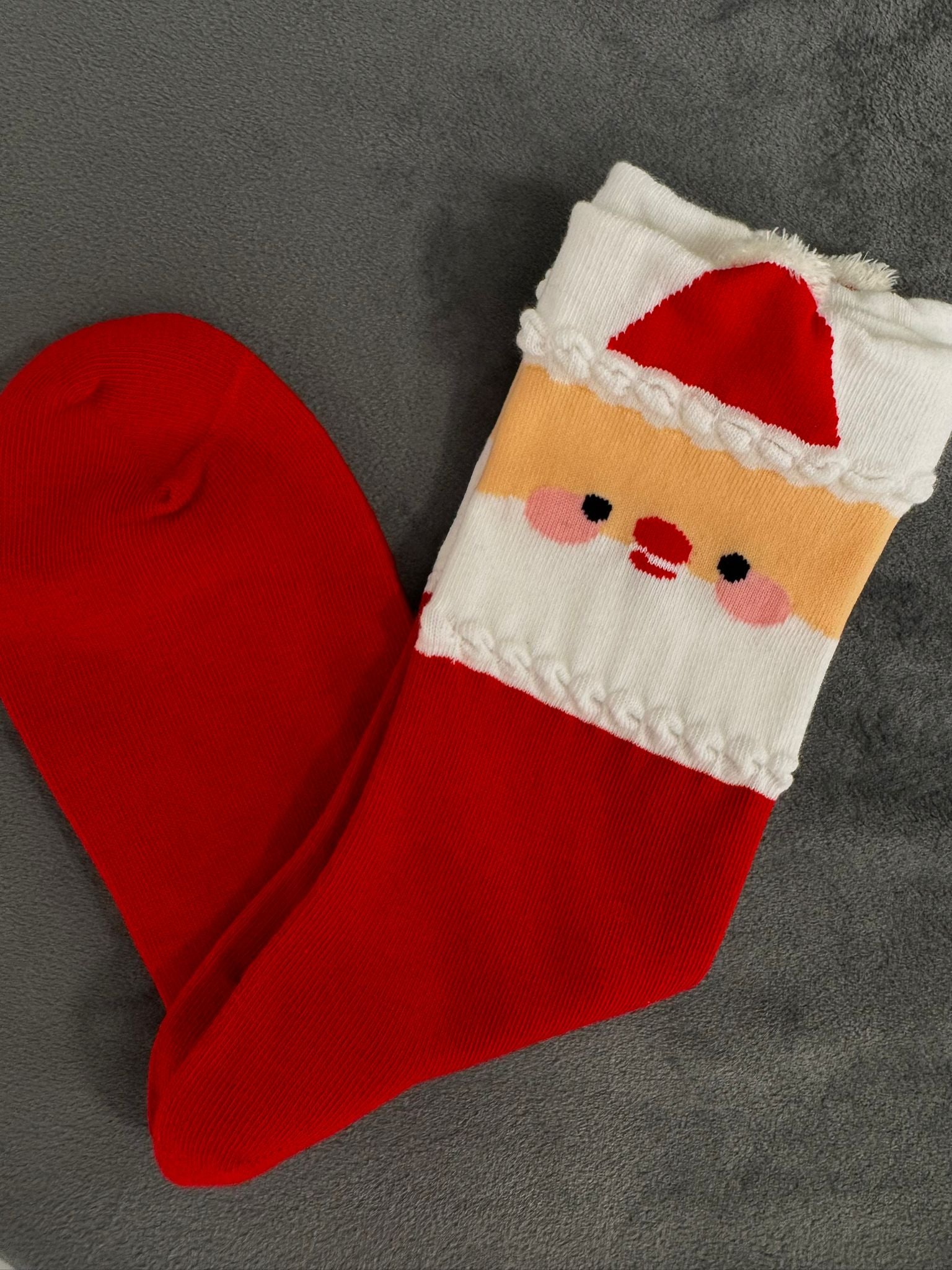 Chaussettes Père Noël - Rouge