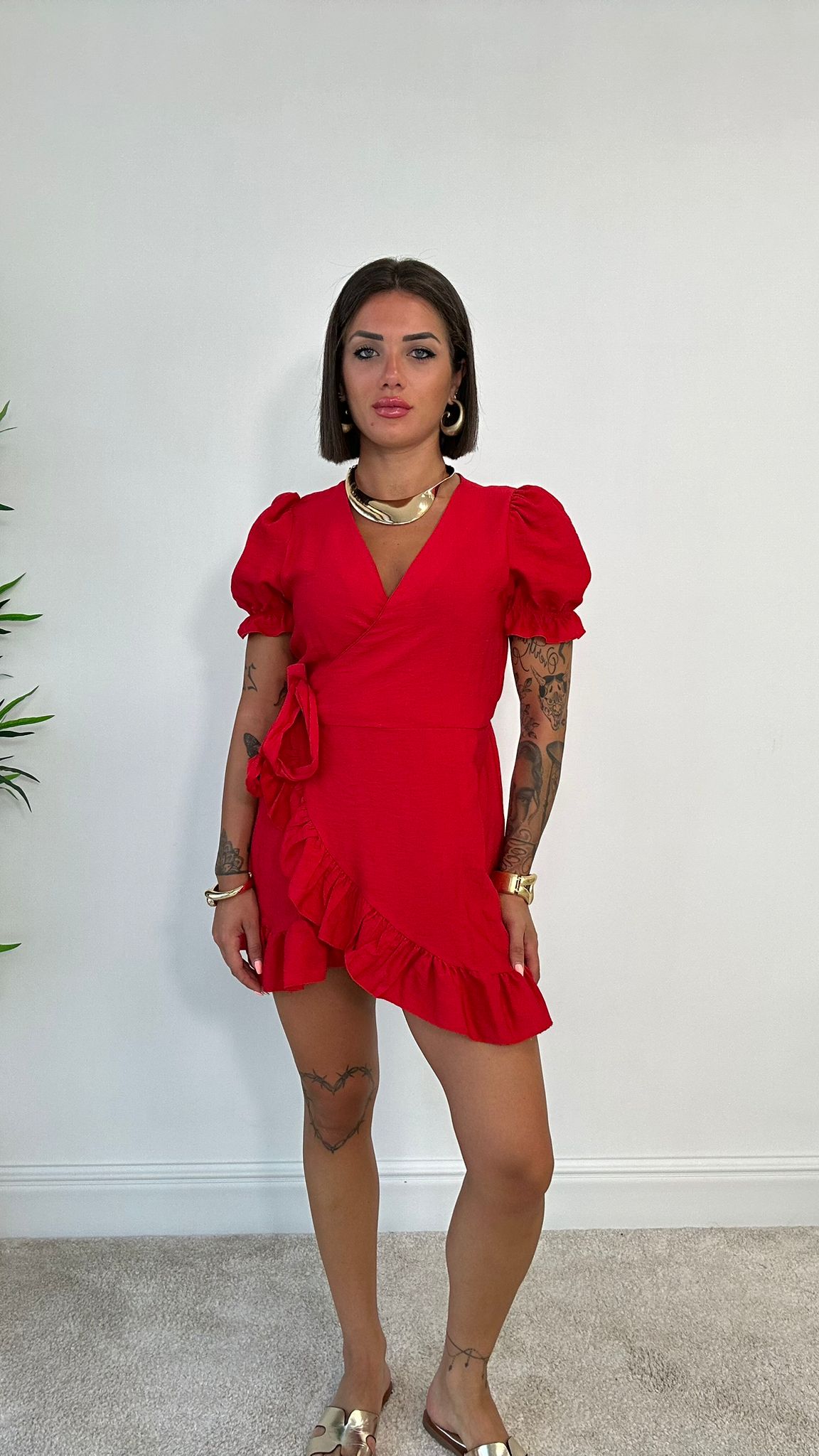 Abito Maya - Rosso