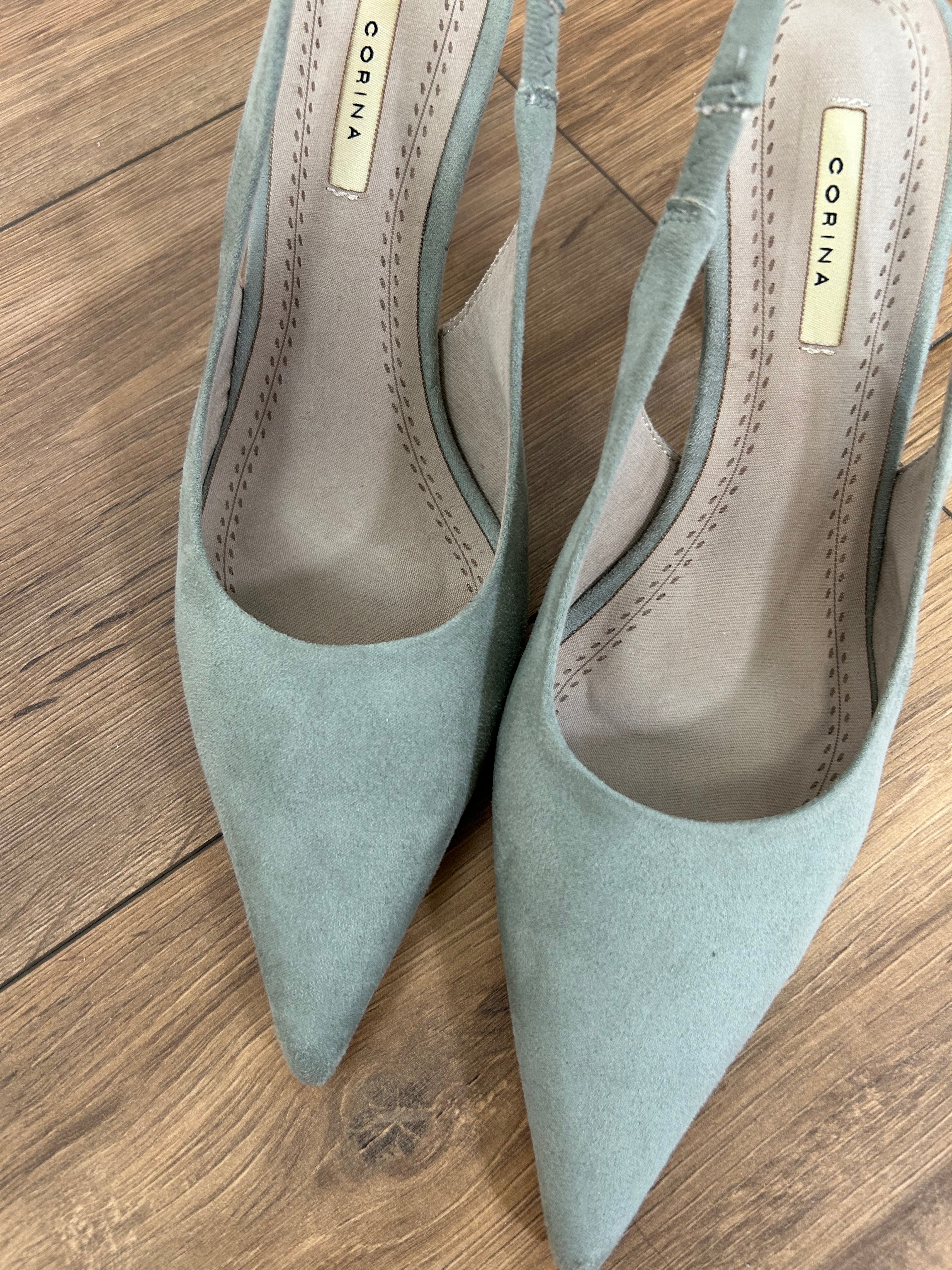 Décolleté Verde Corina