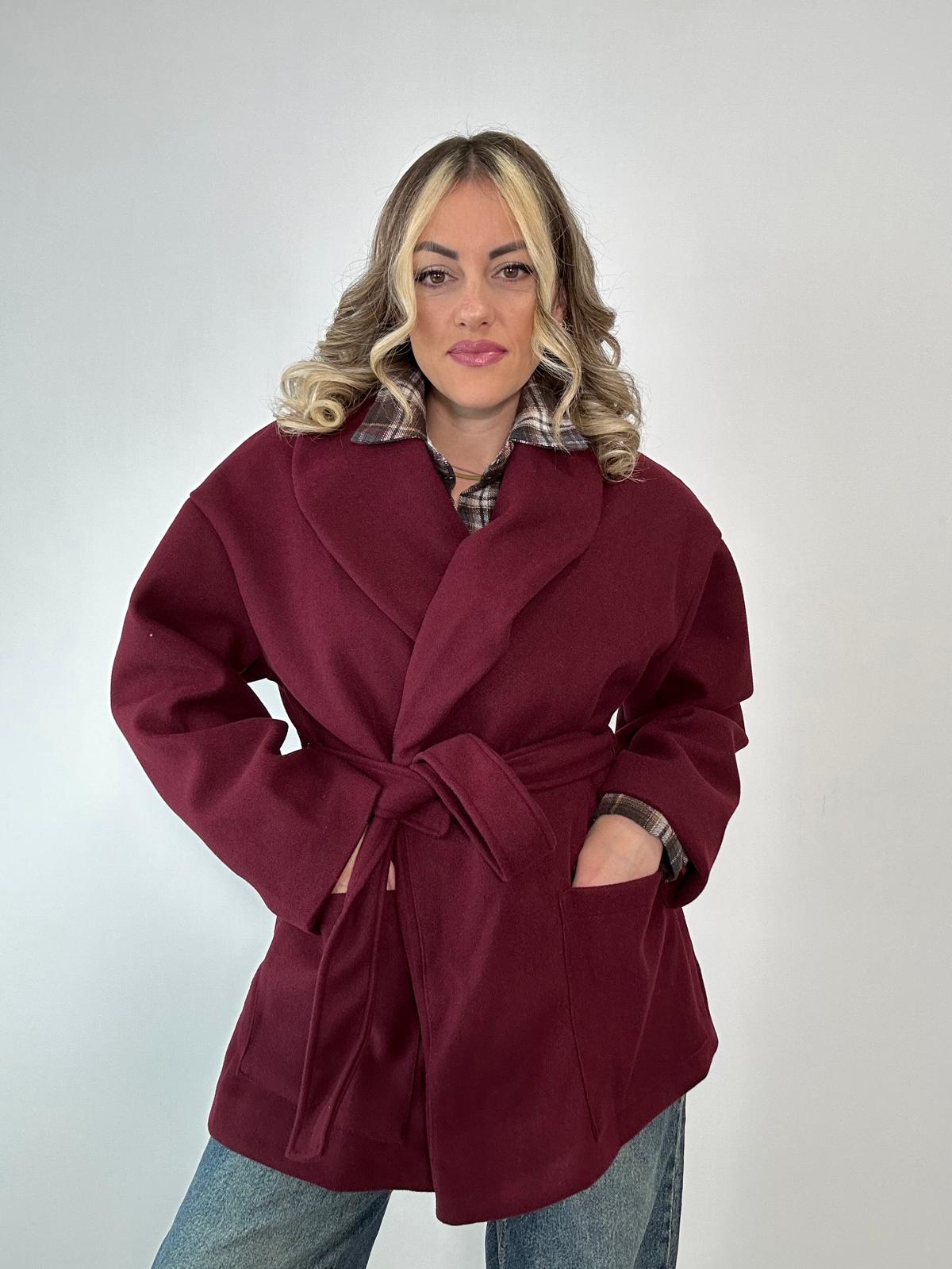 Cappotto M11146 - Bordeaux