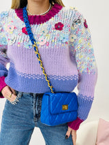 Mini-Ketty-Clutch – Blau