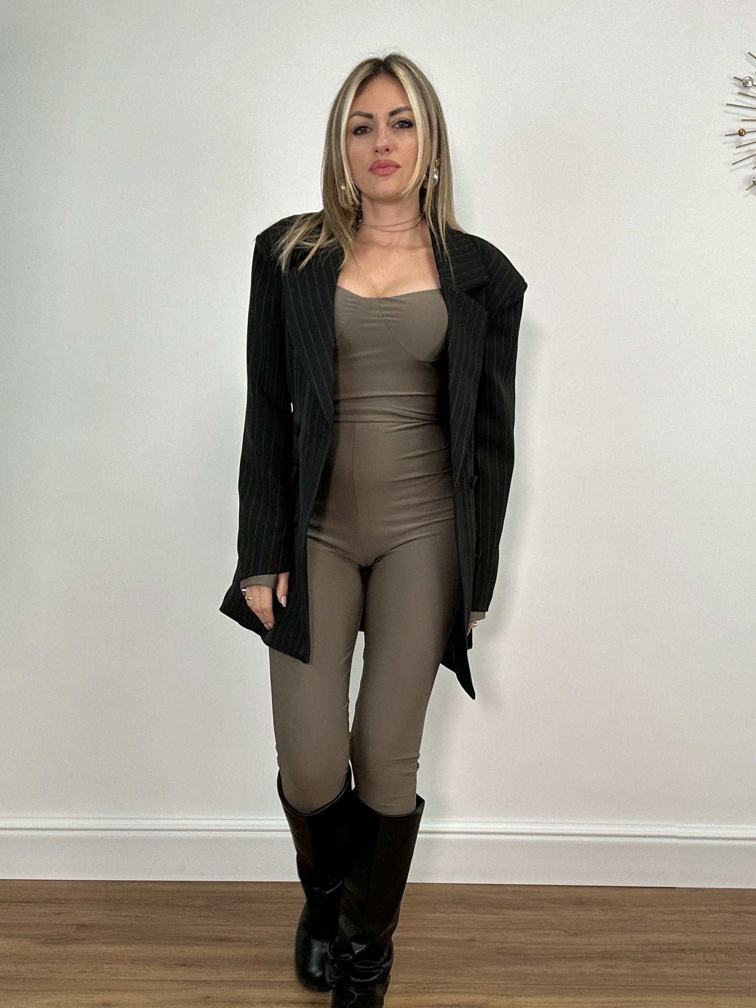 Tuta con copri spalle 16205 - Fango