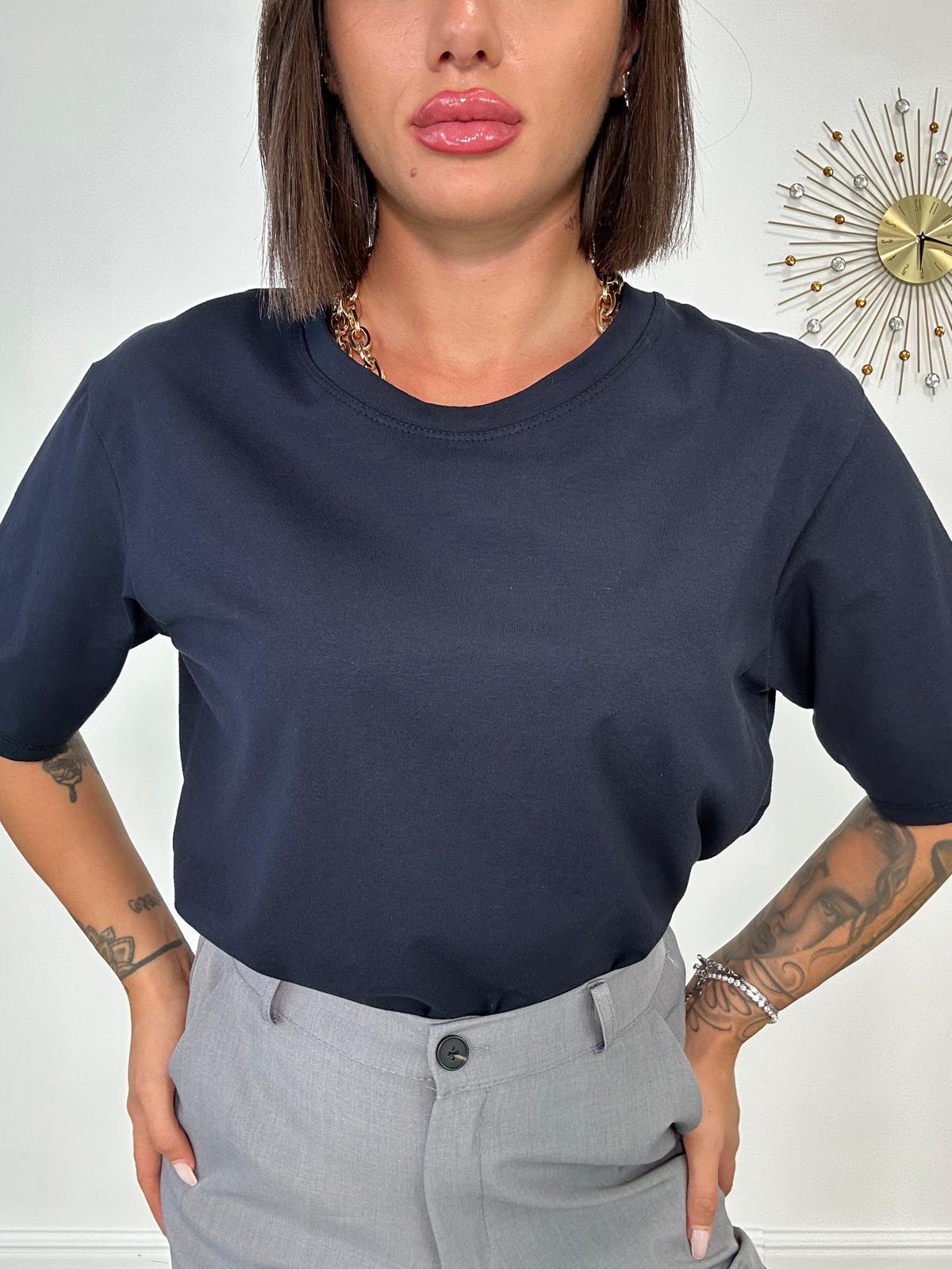 T-shirt 6836 - Blu
