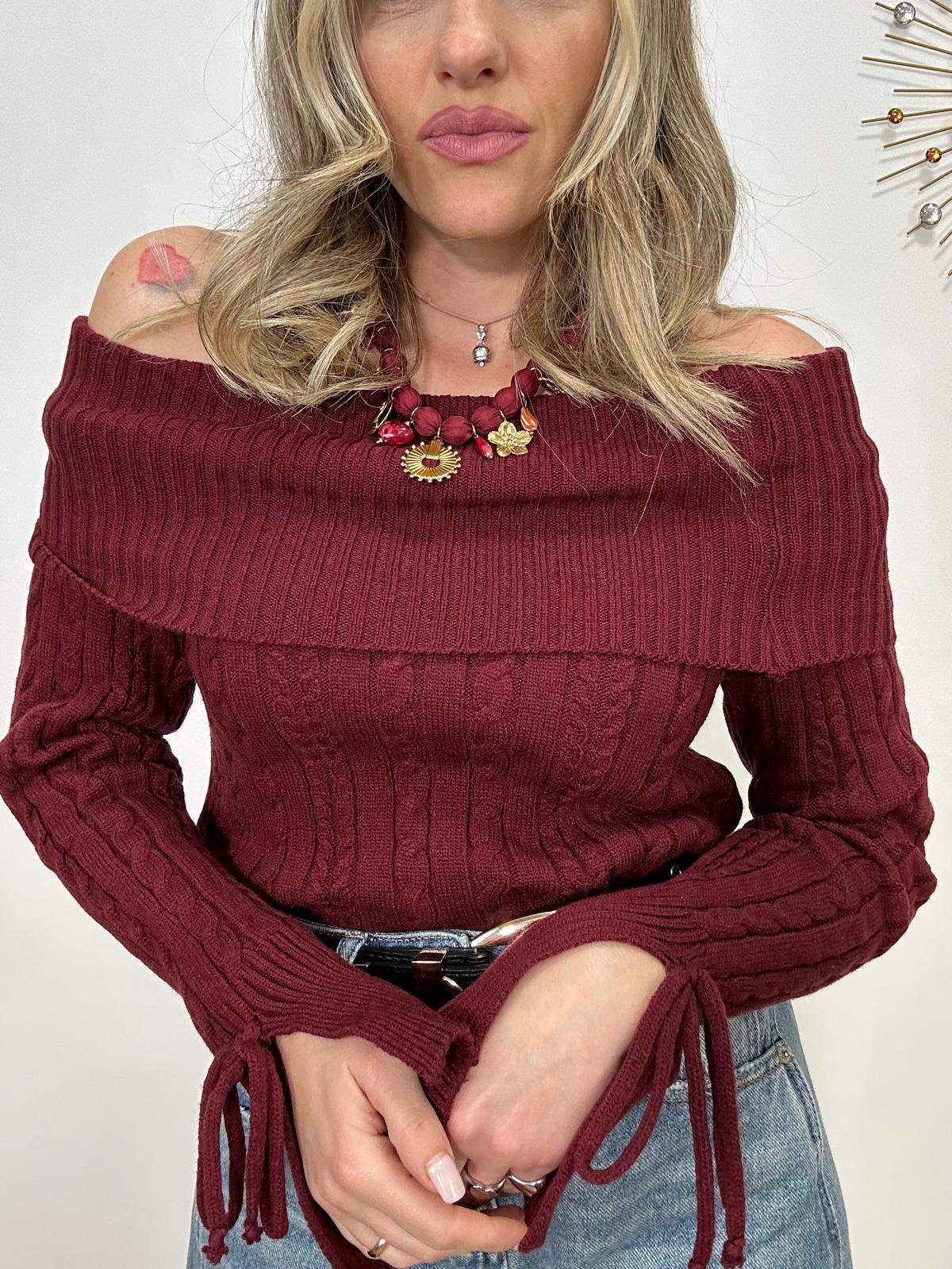 Maglioncino 25900 - Bordeaux