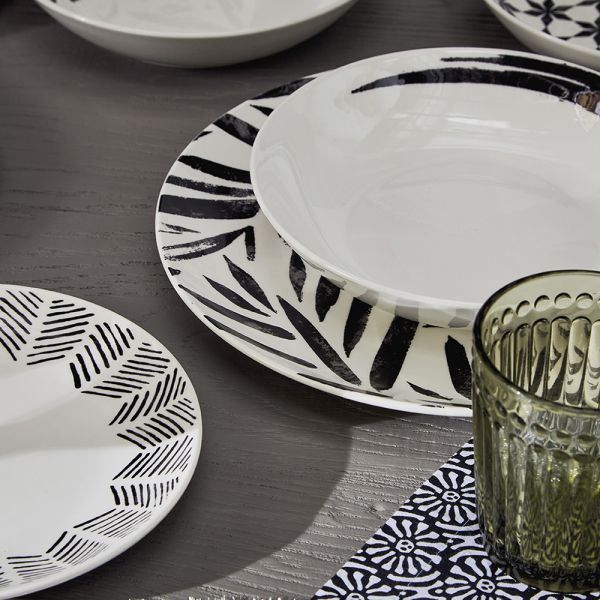 SERVIZIO PIATTO CERAMICA 18pz ZENITH MADISON