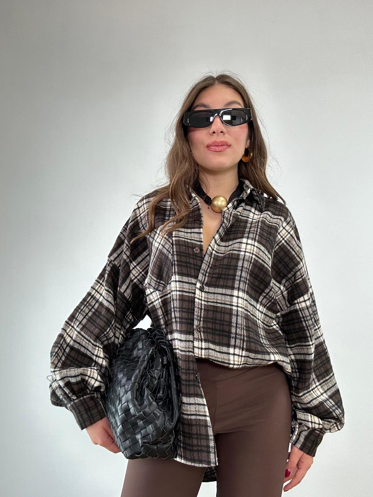 Camicia 24616 - Marrone