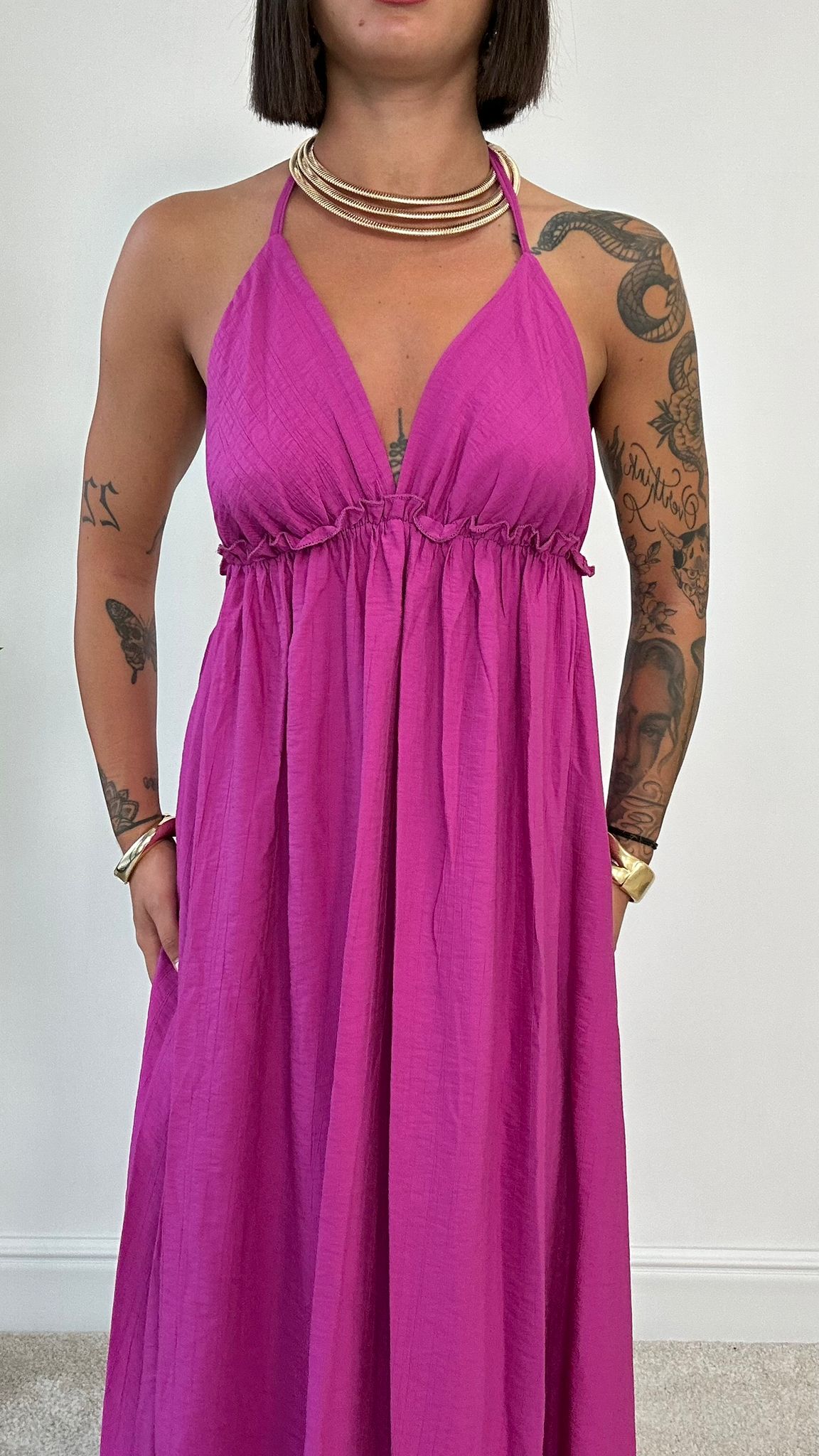 Abito Corinne - Magenta