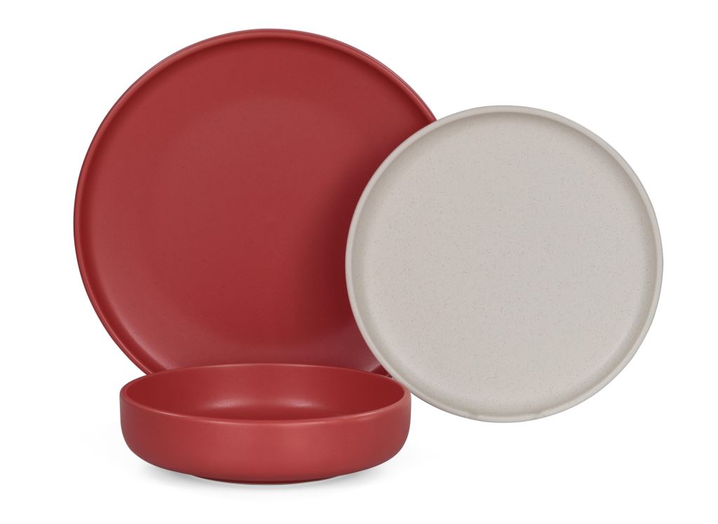 Servizio piatti DC da 18pz Skandik mix - pepper mellon