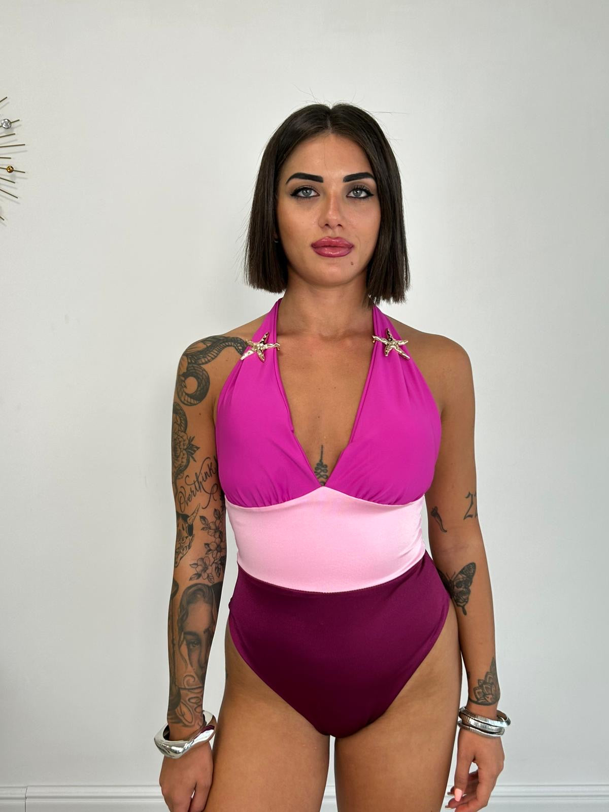Costume intero - Magenta e Fucsia