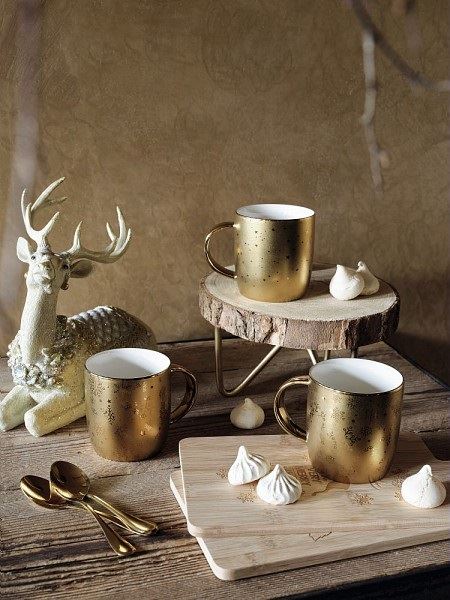 Tazza latte Tognana mug all gold