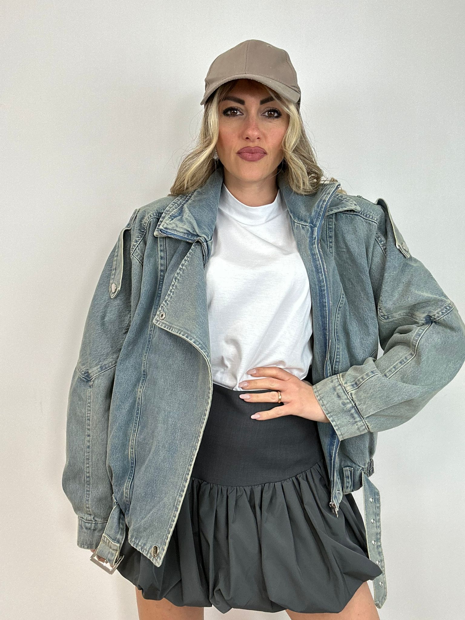 Giacca di Jeans Oversize 6671