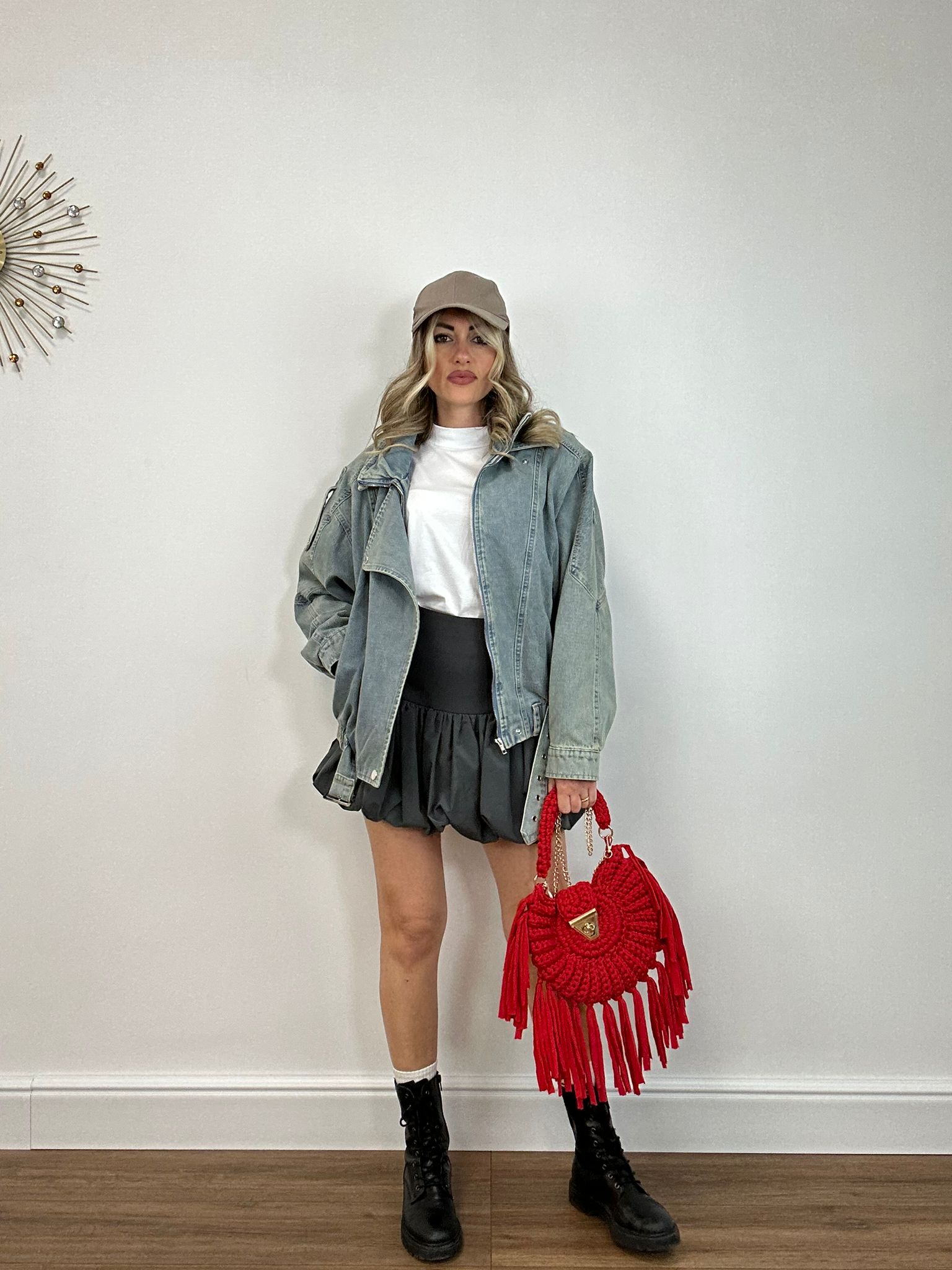 Giacca di Jeans Oversize 6671