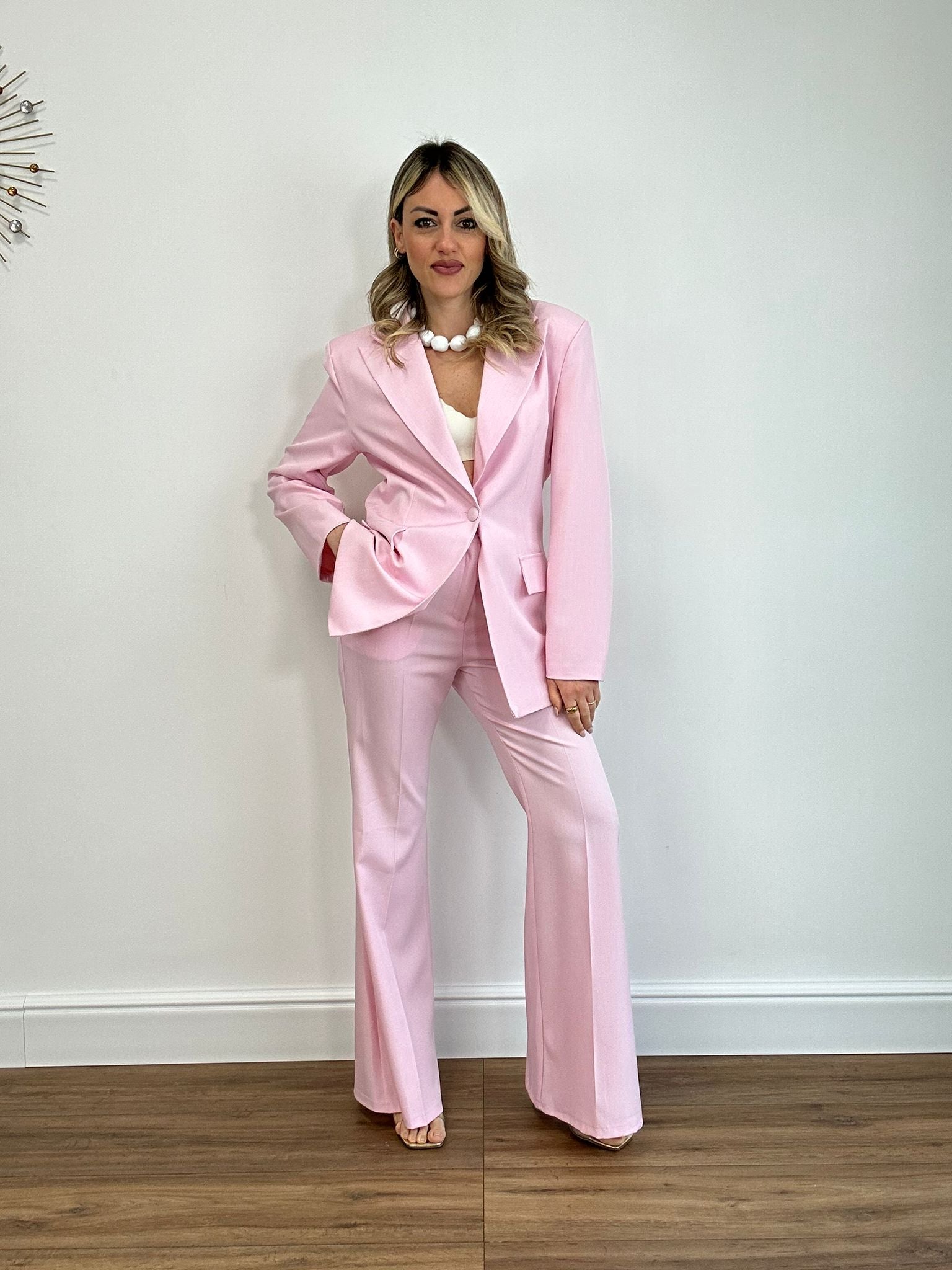 Tailleur 26095 (Blazer + Pantalone) Rosa