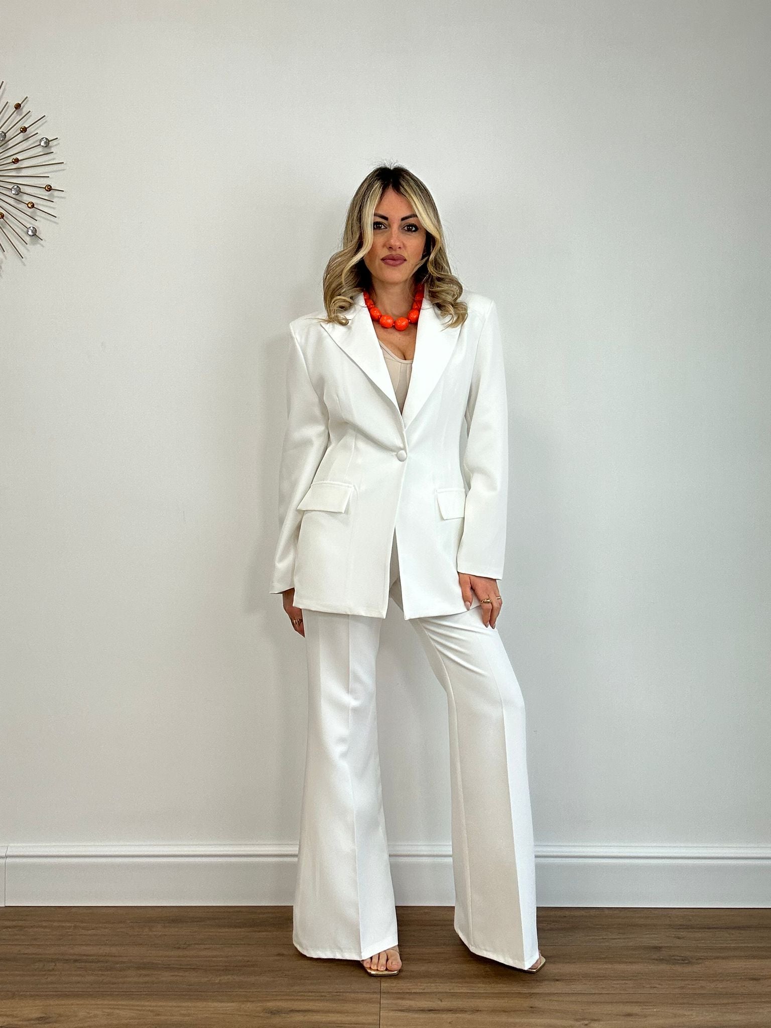 Tailleur 26095 (Blazer + Pantalone) Bianco