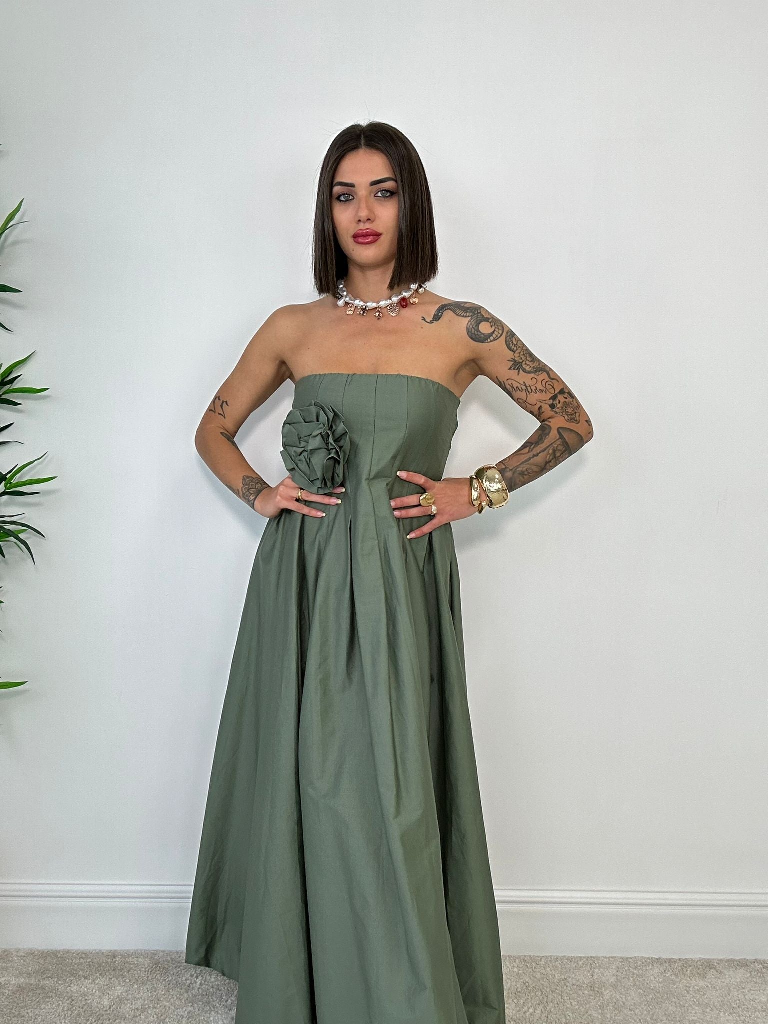 Abito Karen - Verde