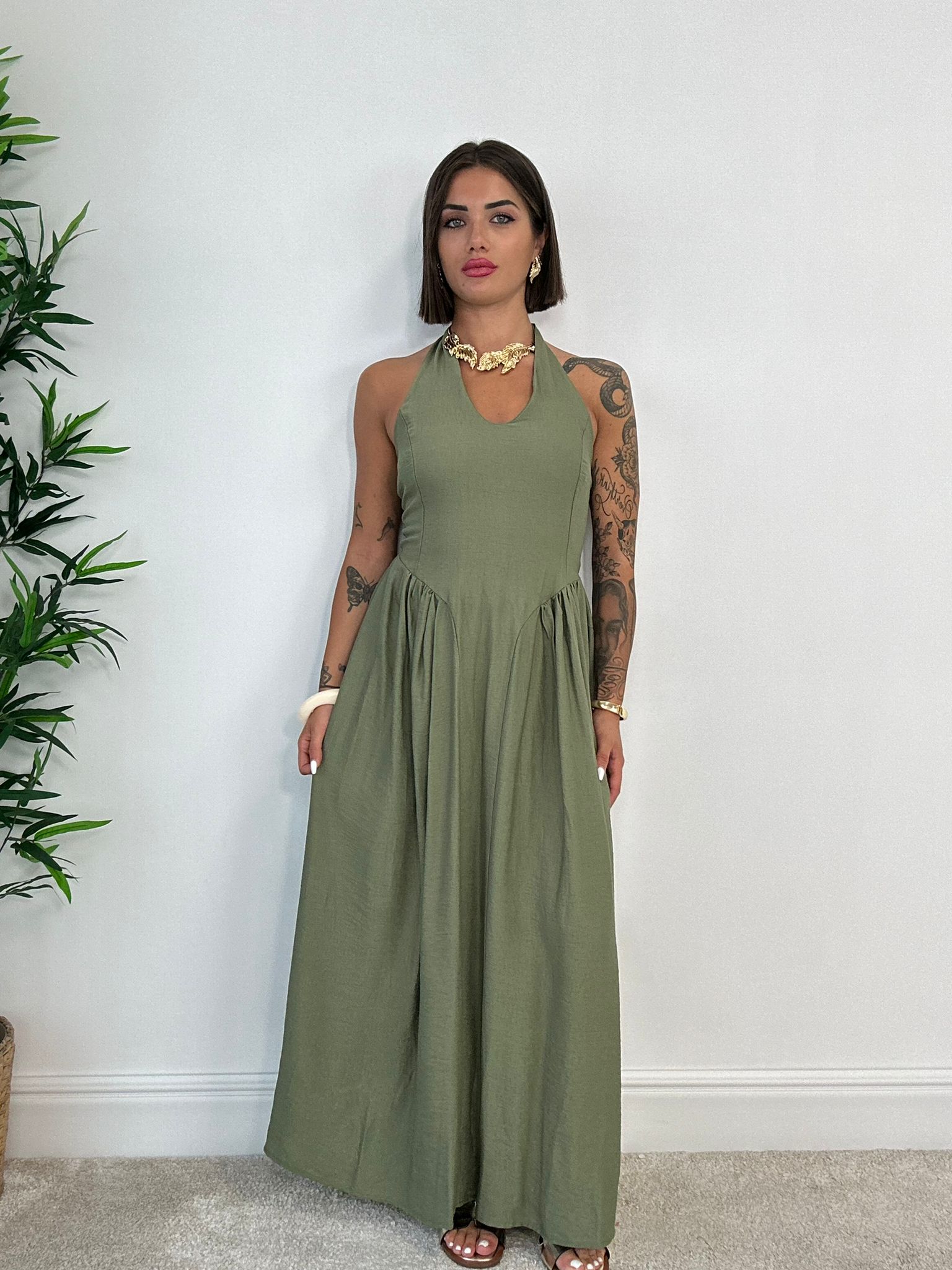 Abito Dafne - Verde