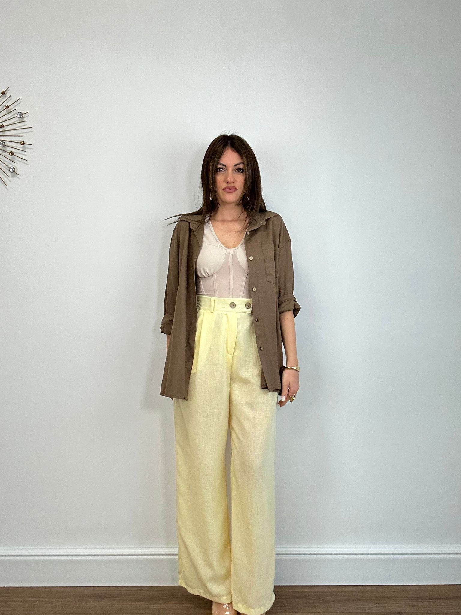 Pantalone 5845 - Giallo