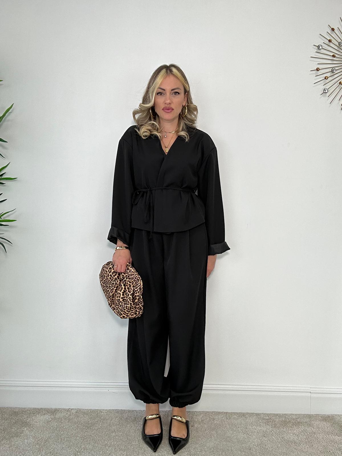 Coordinato 6699 (Giacca+ Pantalone) Nero