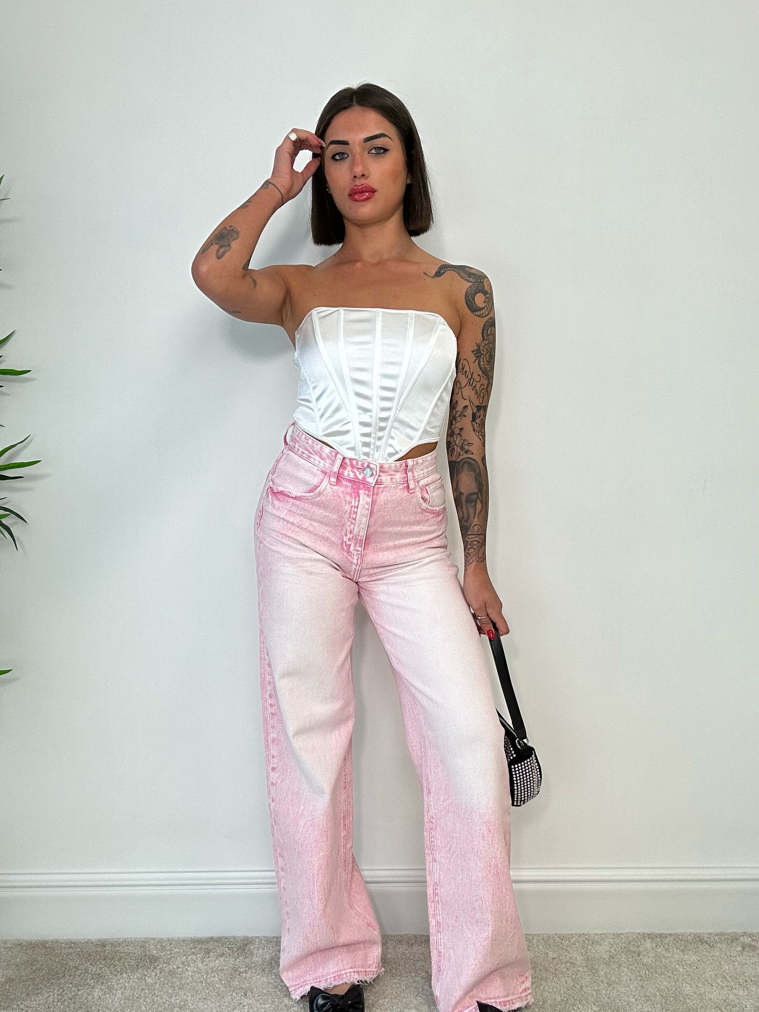 Jeans Sfumato - Rosa