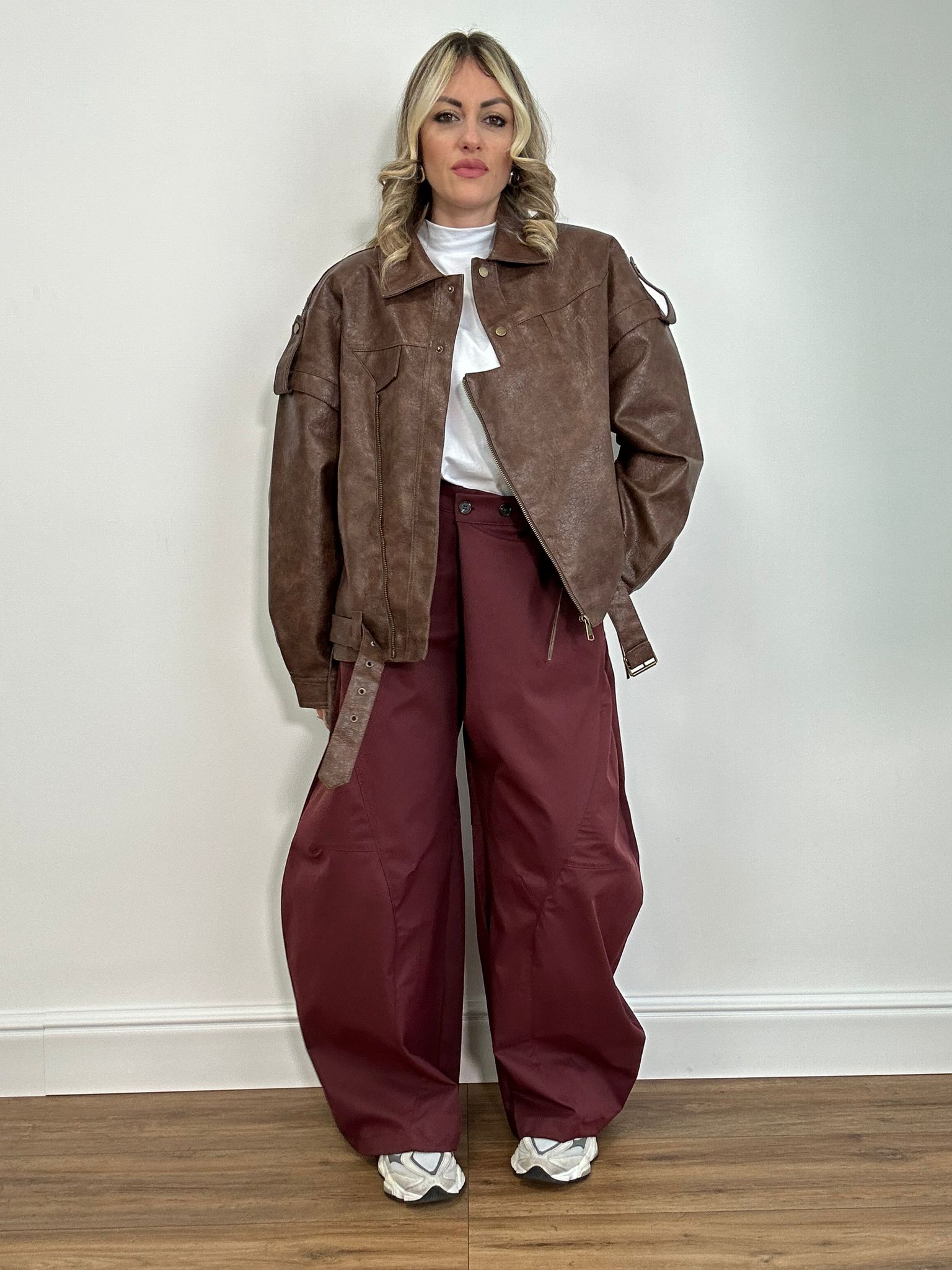 Pantalone 202618 - Bordeaux