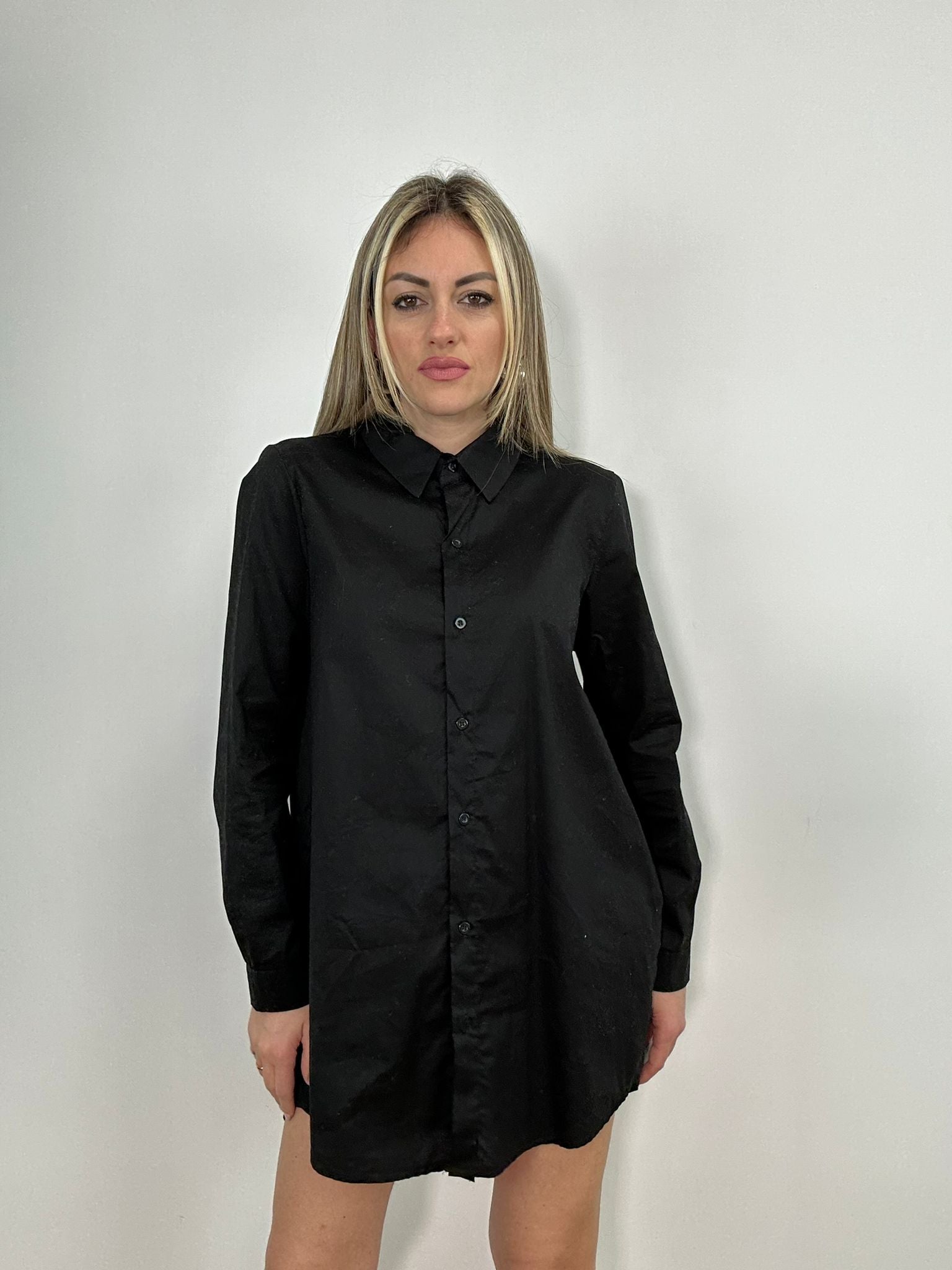 Maxi Camicia - Nera