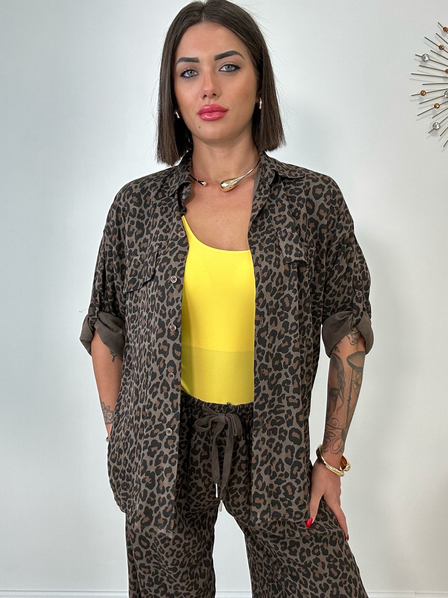 Camicia Animalier