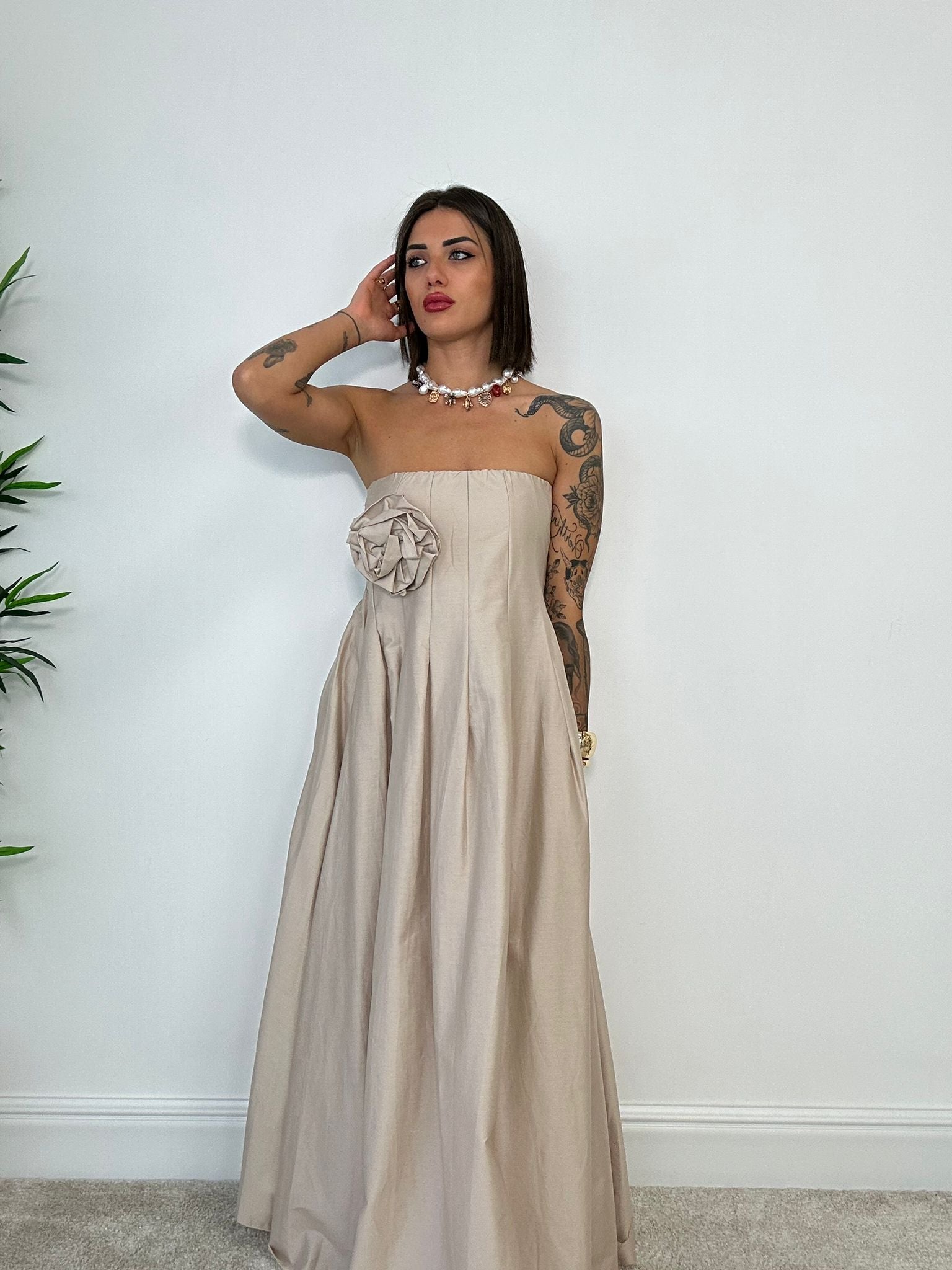 Abito Karen - Beige