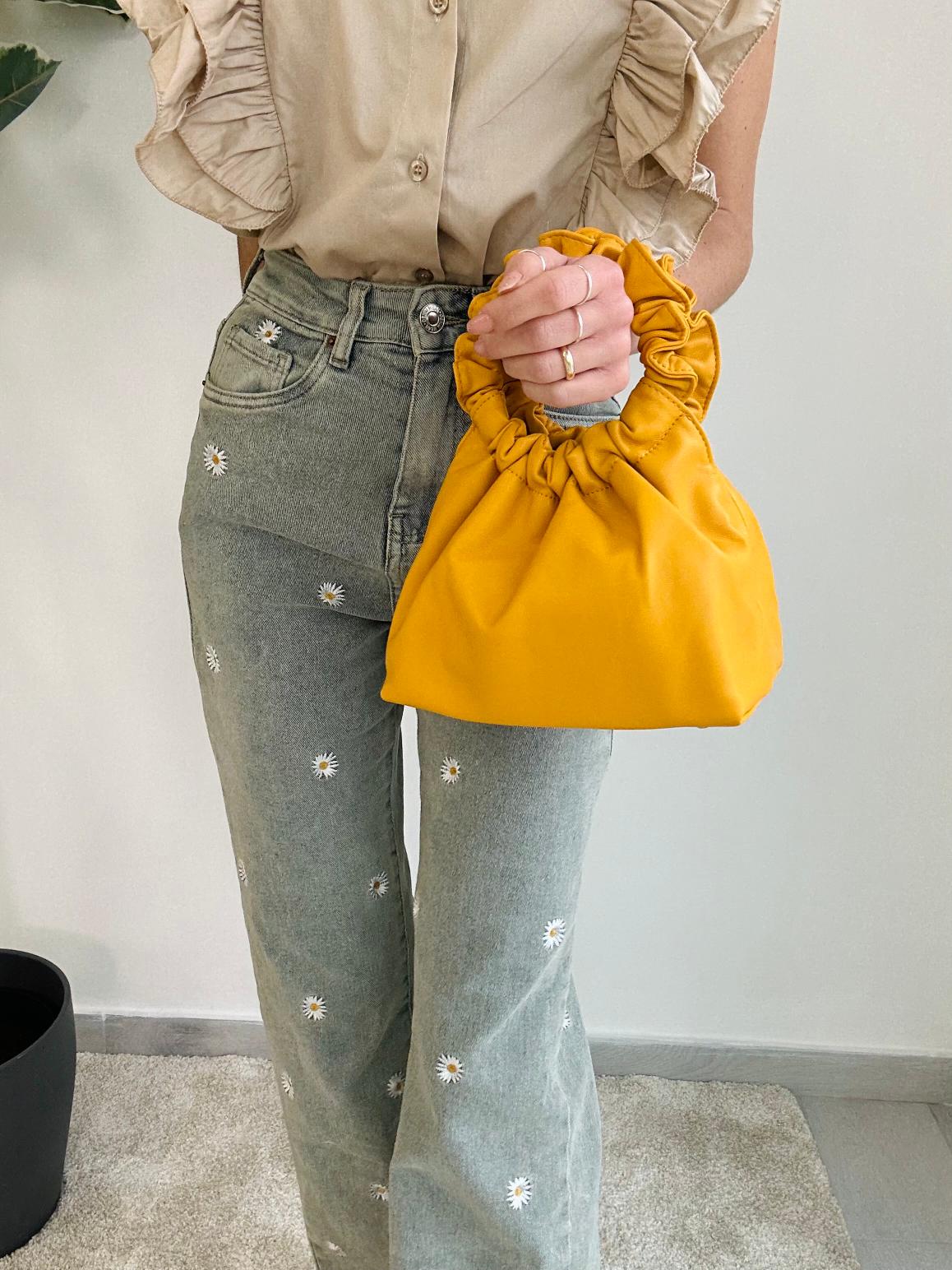 Mini Borsa Afrodite - Senape