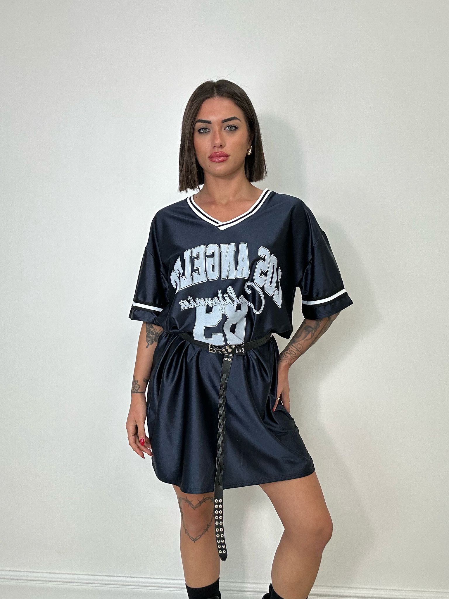 Maxi T-shirt Los Angeles - Blu Scuro