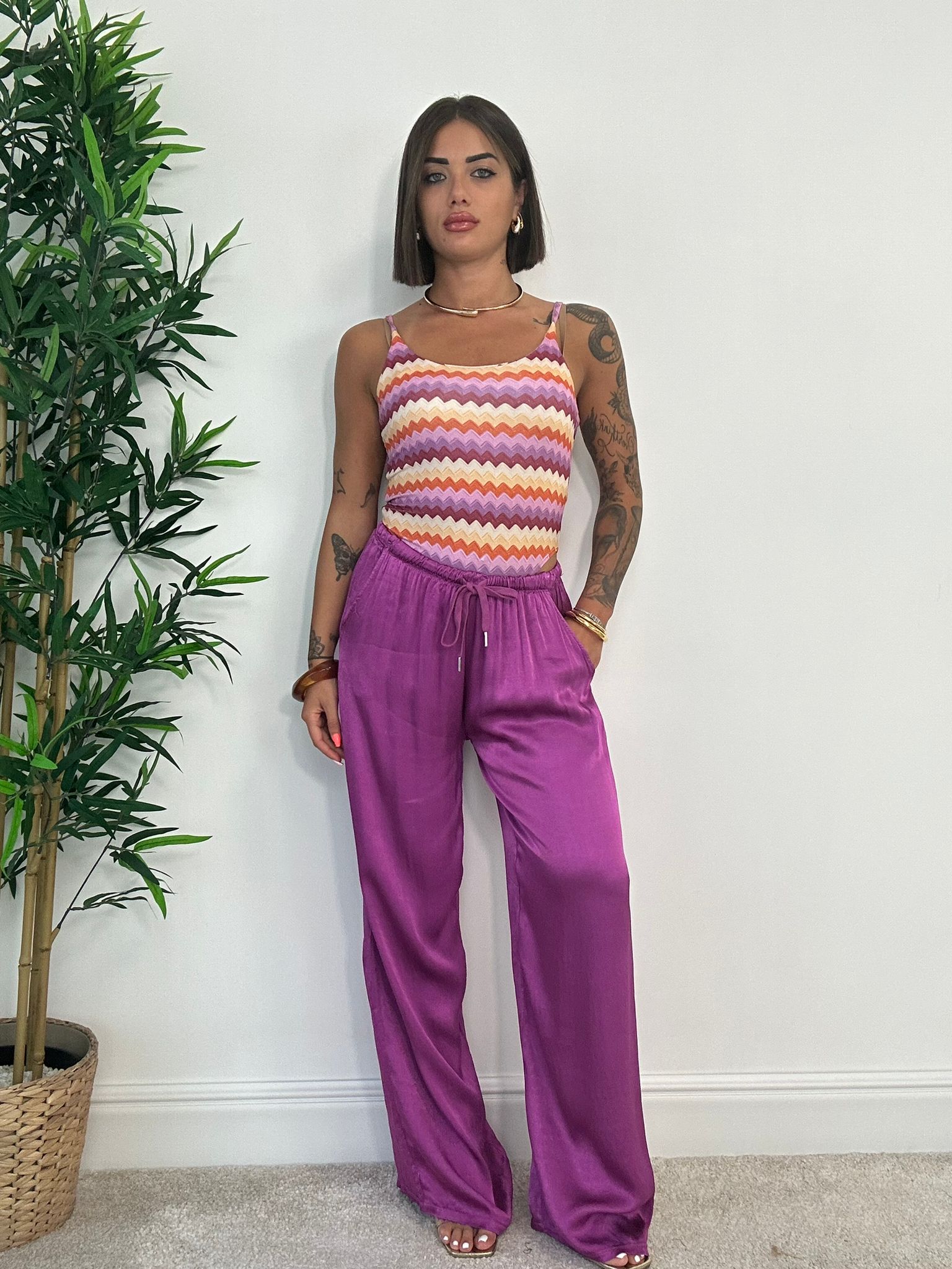 Pantalone Minori - Magenta