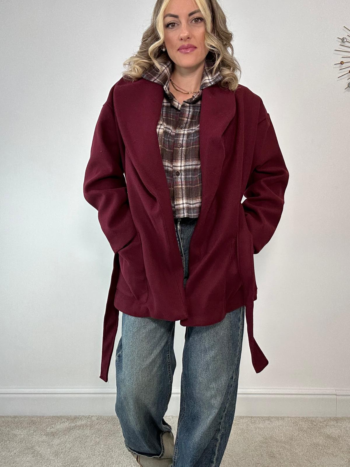 Cappotto M11146 - Bordeaux