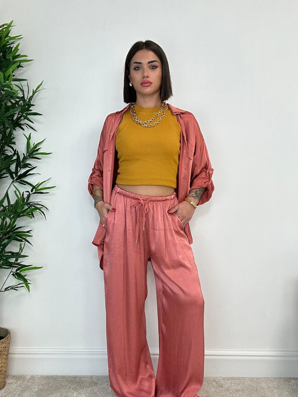 Chemise Minori - Saumon