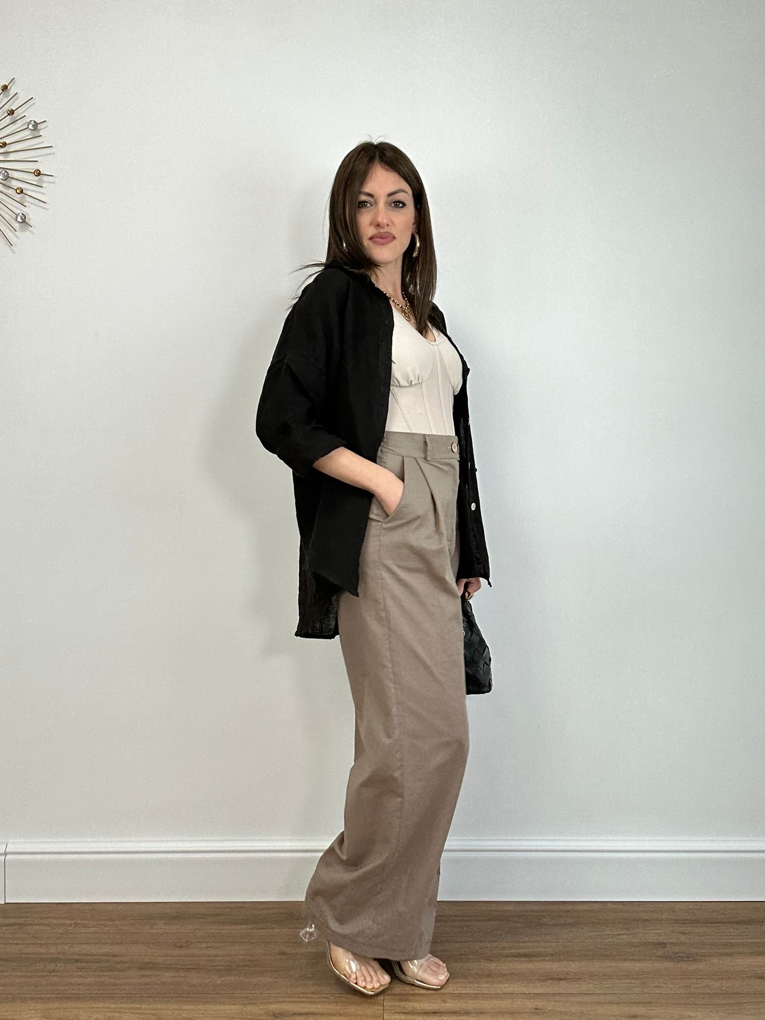 Pantalone 5845 - Fango