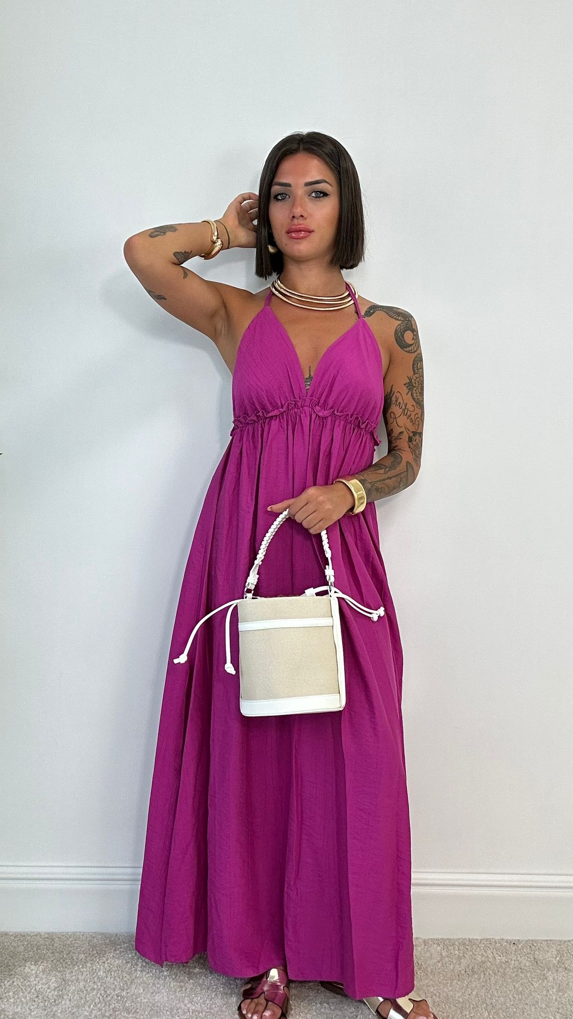Abito Corinne - Magenta