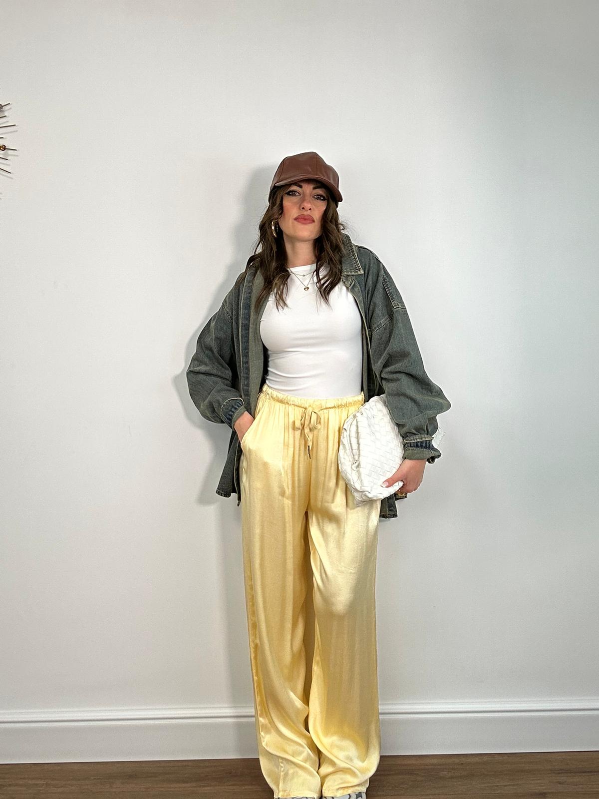 Pantalone 24205 - Giallo